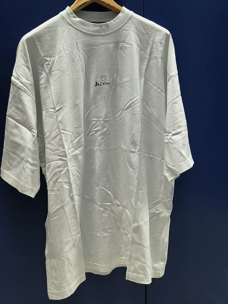 Other Balenciaga White short-sleeve T-shirt Size US M / EU 48-50 / 2 - 1 Thumbnail