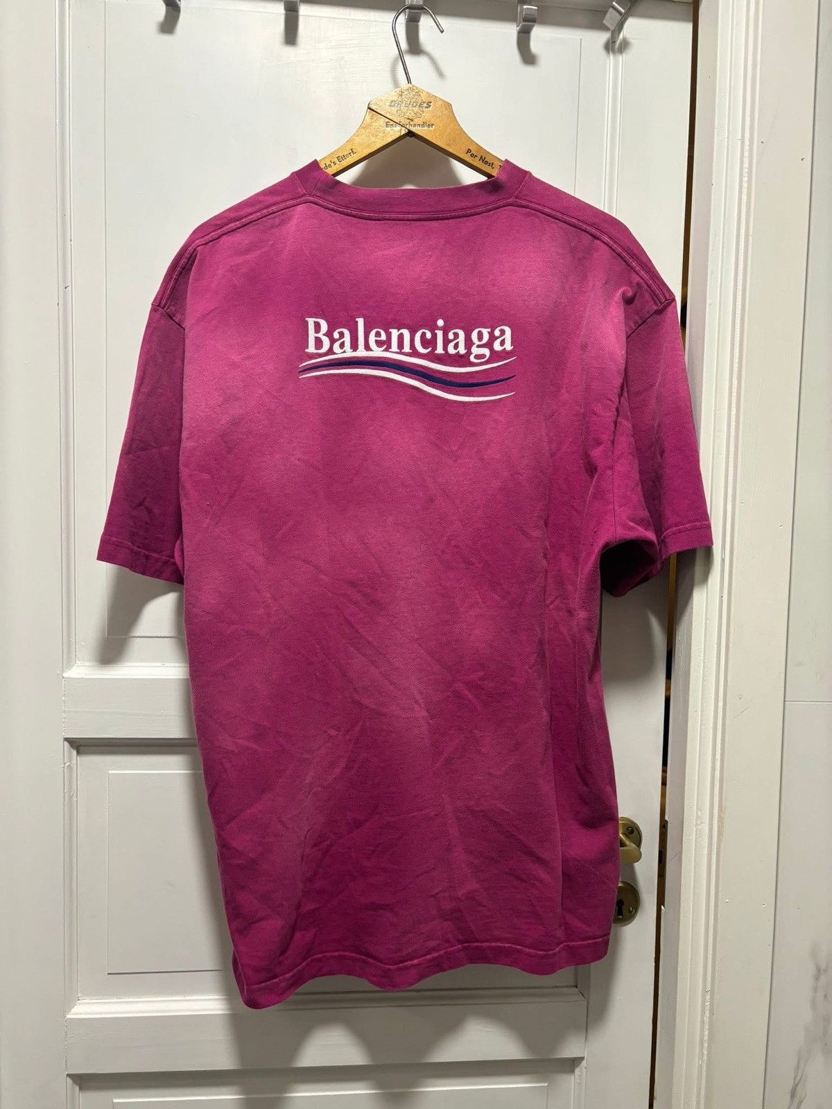 Balenciaga Logo tee Size US M / EU 48-50 / 2 - 6 Thumbnail