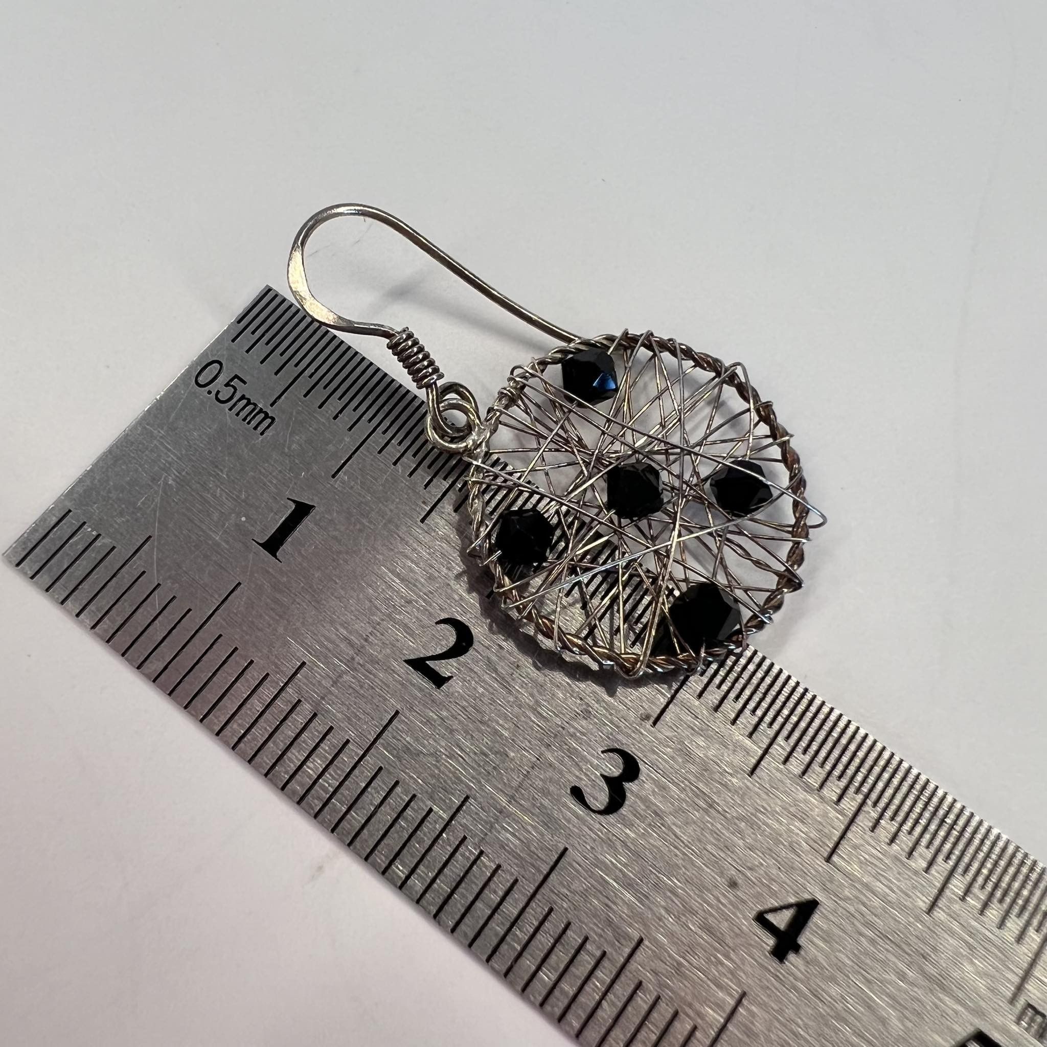 Sterling Silver Fine Vintage Sterling Silver 925 Jewelry Stud Earrings Size ONE SIZE - 3 Thumbnail