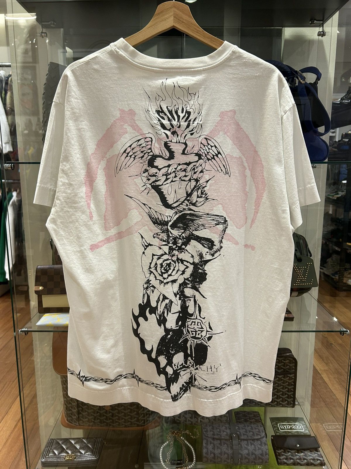 Givenchy Givenchy Tattoo Totem Tee Size US L / EU 52-54 / 3 - 2 Thumbnail