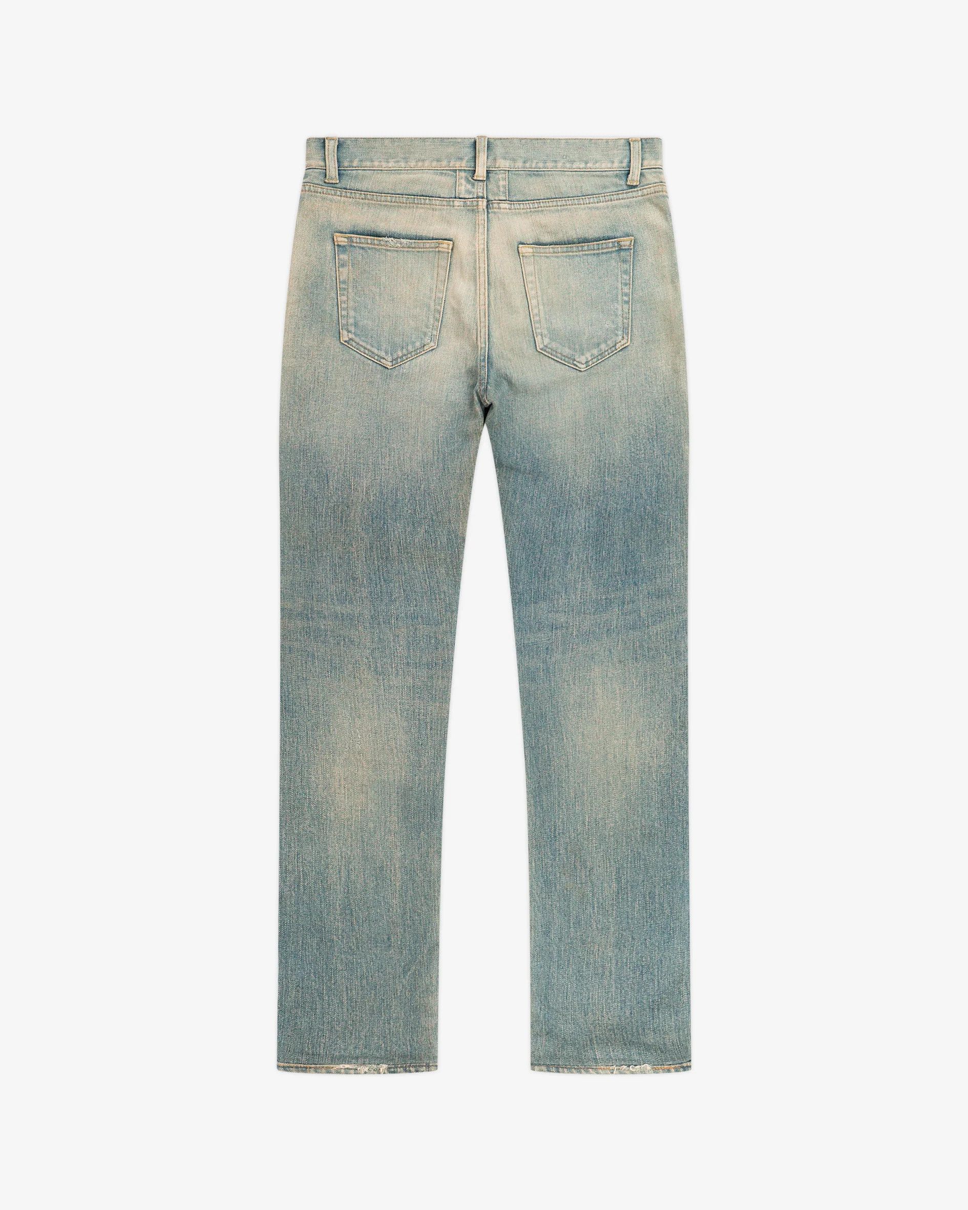 Saint Laurent Paris D02 Bright Wash Ripped Denim (2016) Size US 30 / EU 46 - 2 Thumbnail