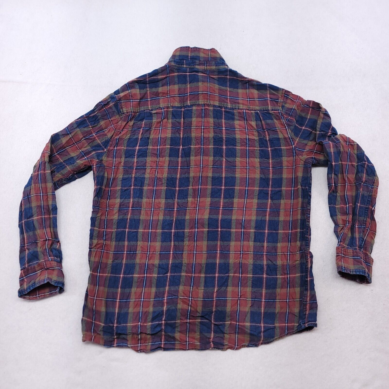Retrofit Retrofit Tartan Flannel Button Up Shirt Men Size XL Blue Red Size US XL / EU 56 / 4 - 10 Thumbnail