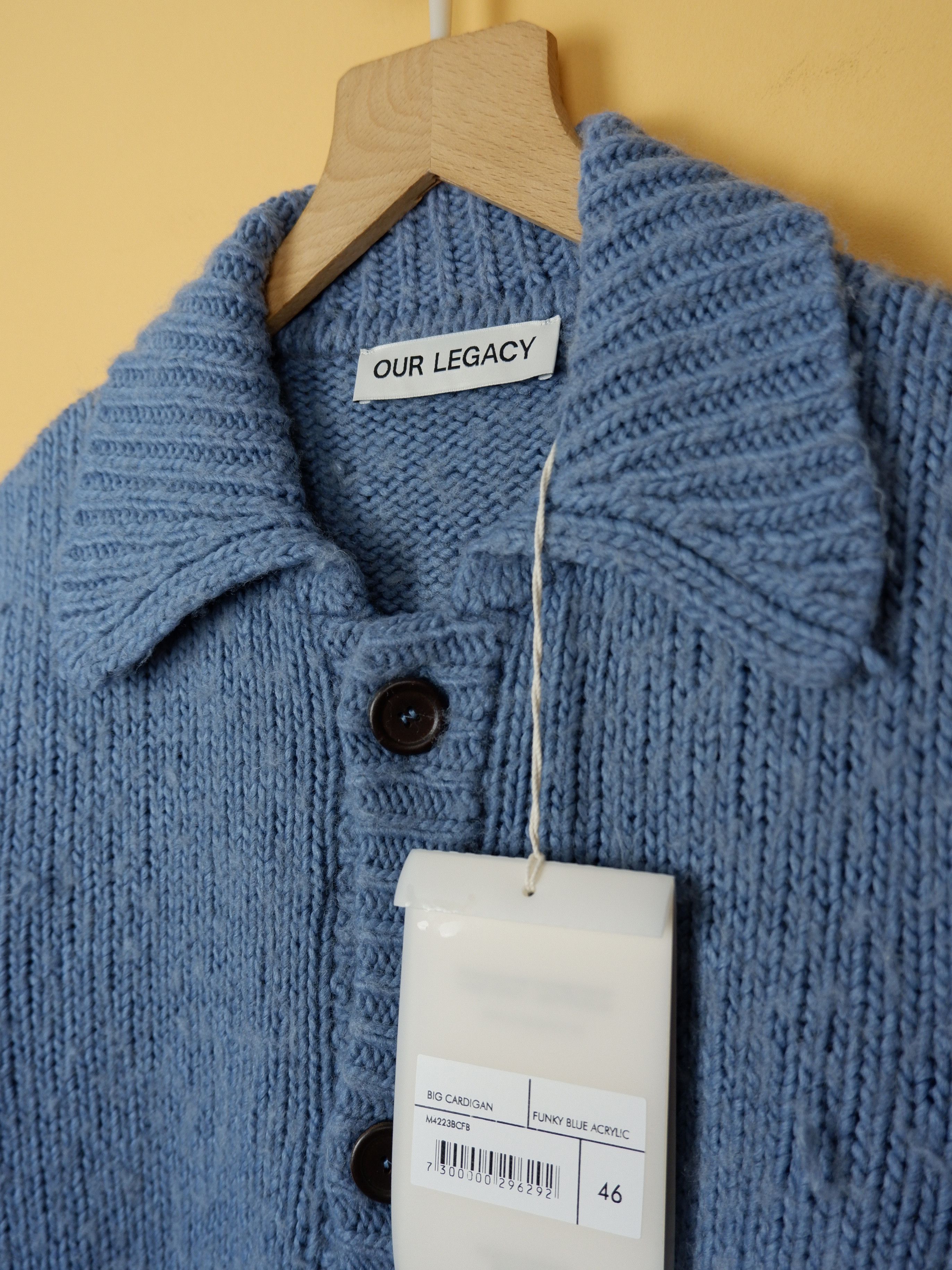 Our Legacy Last drop! Our Legacy funky blue big cardigan Size US S / EU 44-46 / 1 - 4 Thumbnail