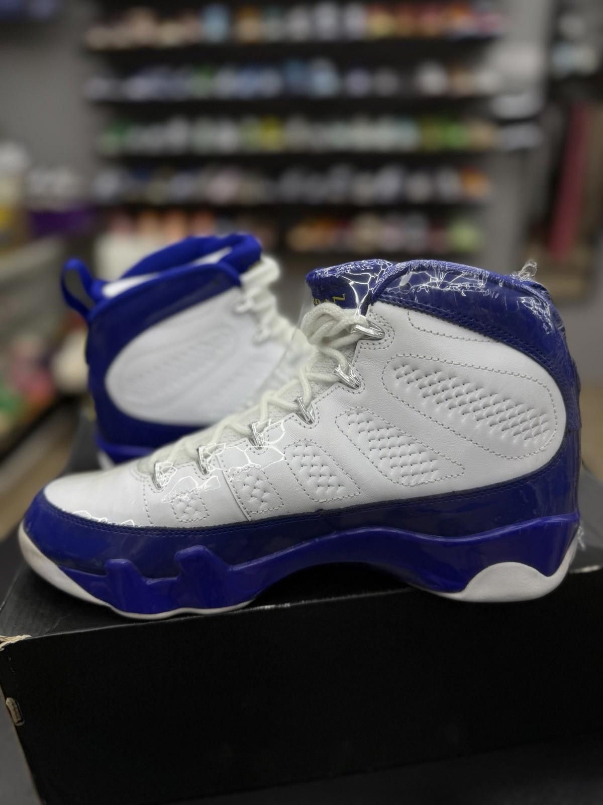 Jordan Brand Nike Air Jordan Retro 9 “Kobe Bryant PE Lakers” Size 10 Men Size US 10 / EU 43 - 7 Thumbnail