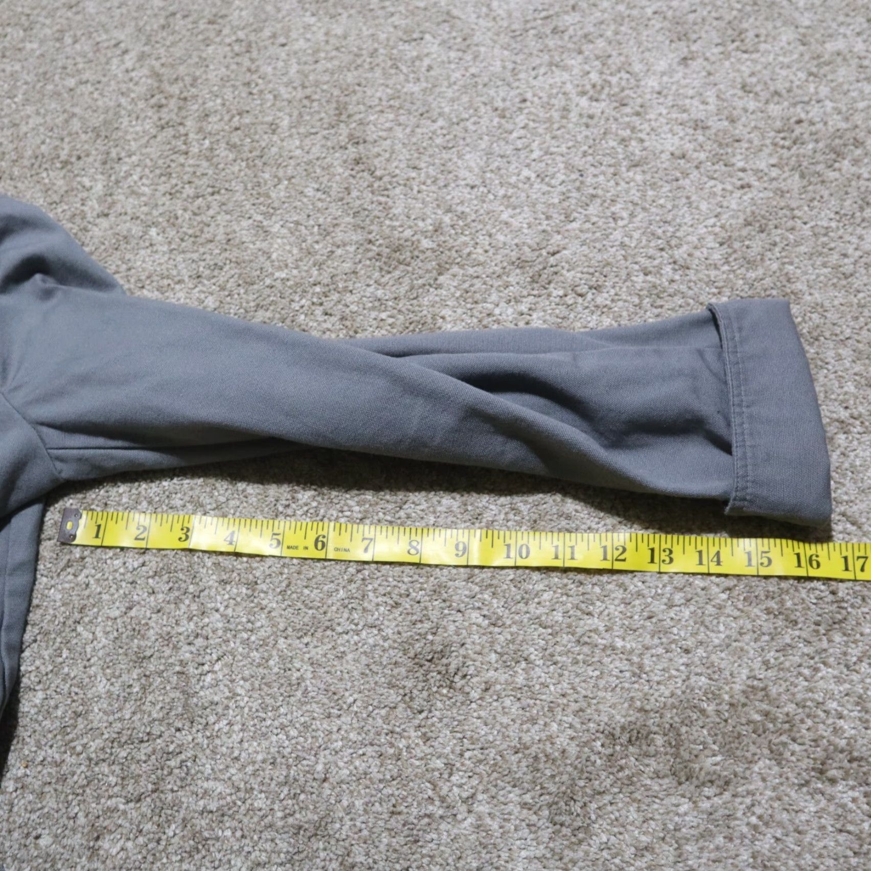 Old Navy Old Navy Jacket Women's M Gray Cotton Basic Jacket Size M / US 6-8 / IT 42-44 - 7 Thumbnail