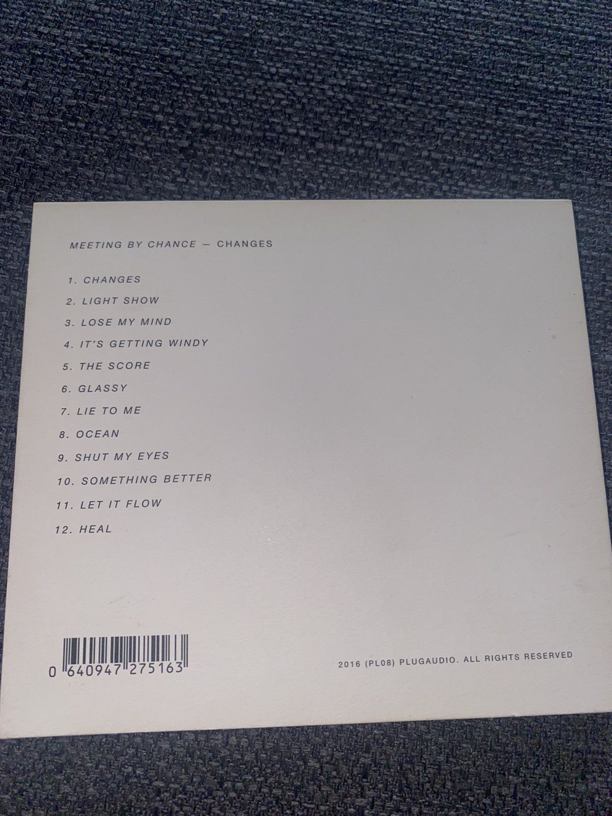 Lil Peep LIL PEEP - Meeting By Chance - Changes album 2016 (CD) Size ONE SIZE - 4 Thumbnail