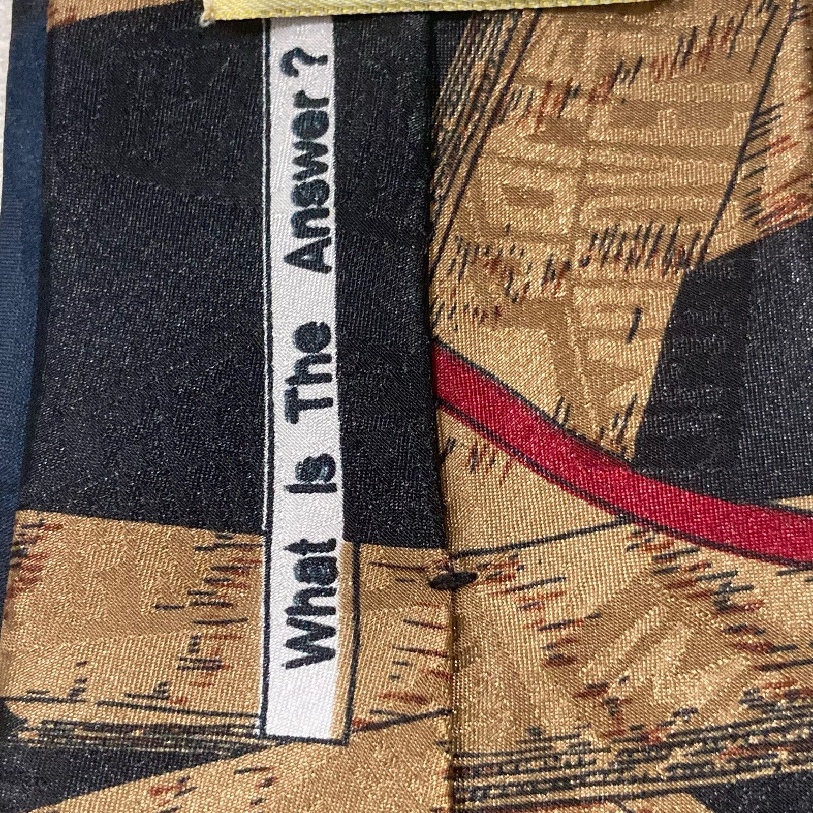 Other Vintage Home Improvement Power Tools Necktie Tie 90s Neck Size ONE SIZE - 3 Thumbnail