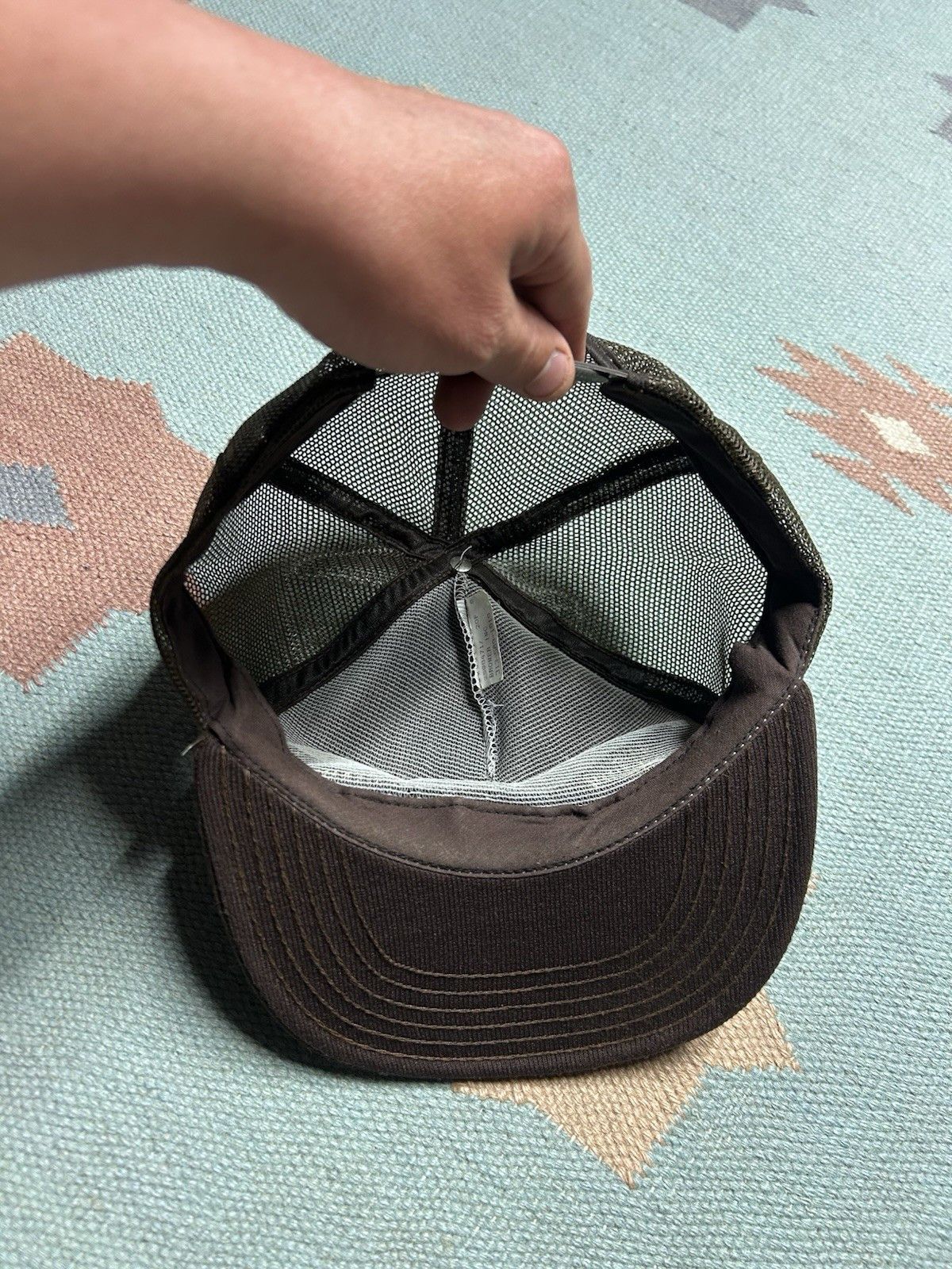 Vintage Vtg 80s trucker hat Furstenberg building center Montrose USA Size ONE SIZE - 5 Thumbnail
