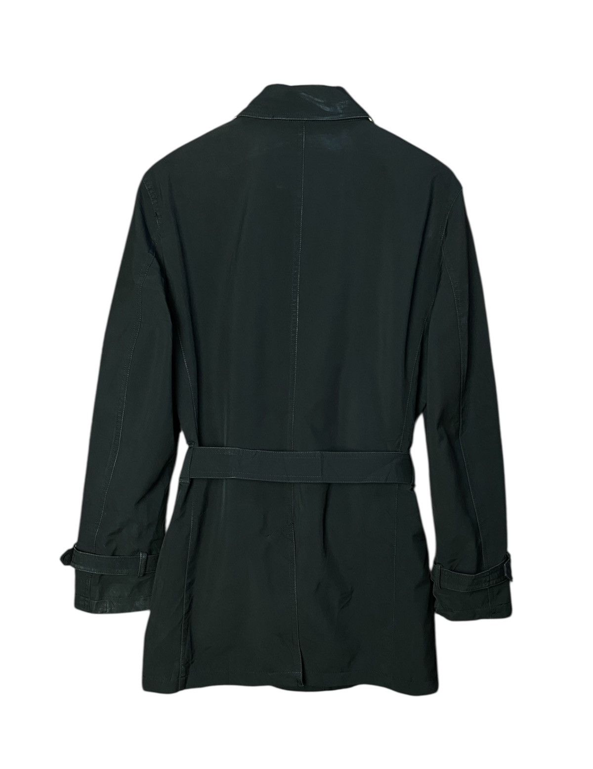 Burberry Prorsum Vintage Burberrys Black Label Trench Coat Size US L / EU 52-54 / 3 - 3 Thumbnail
