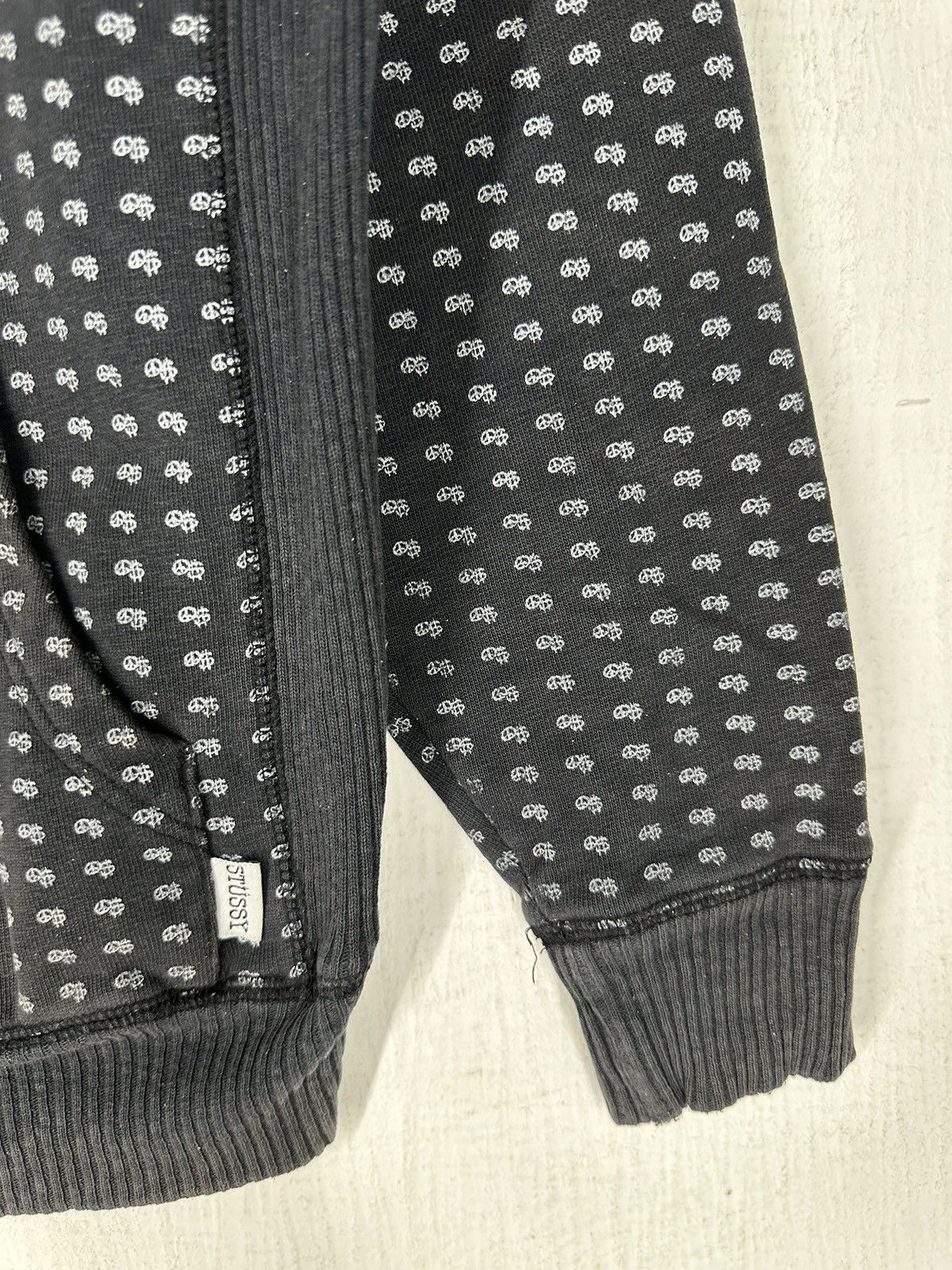 Stussy × Vintage Vintage Stussy Overprint Money SS Hoodie Size US S / EU 44-46 / 1 - 7 Thumbnail