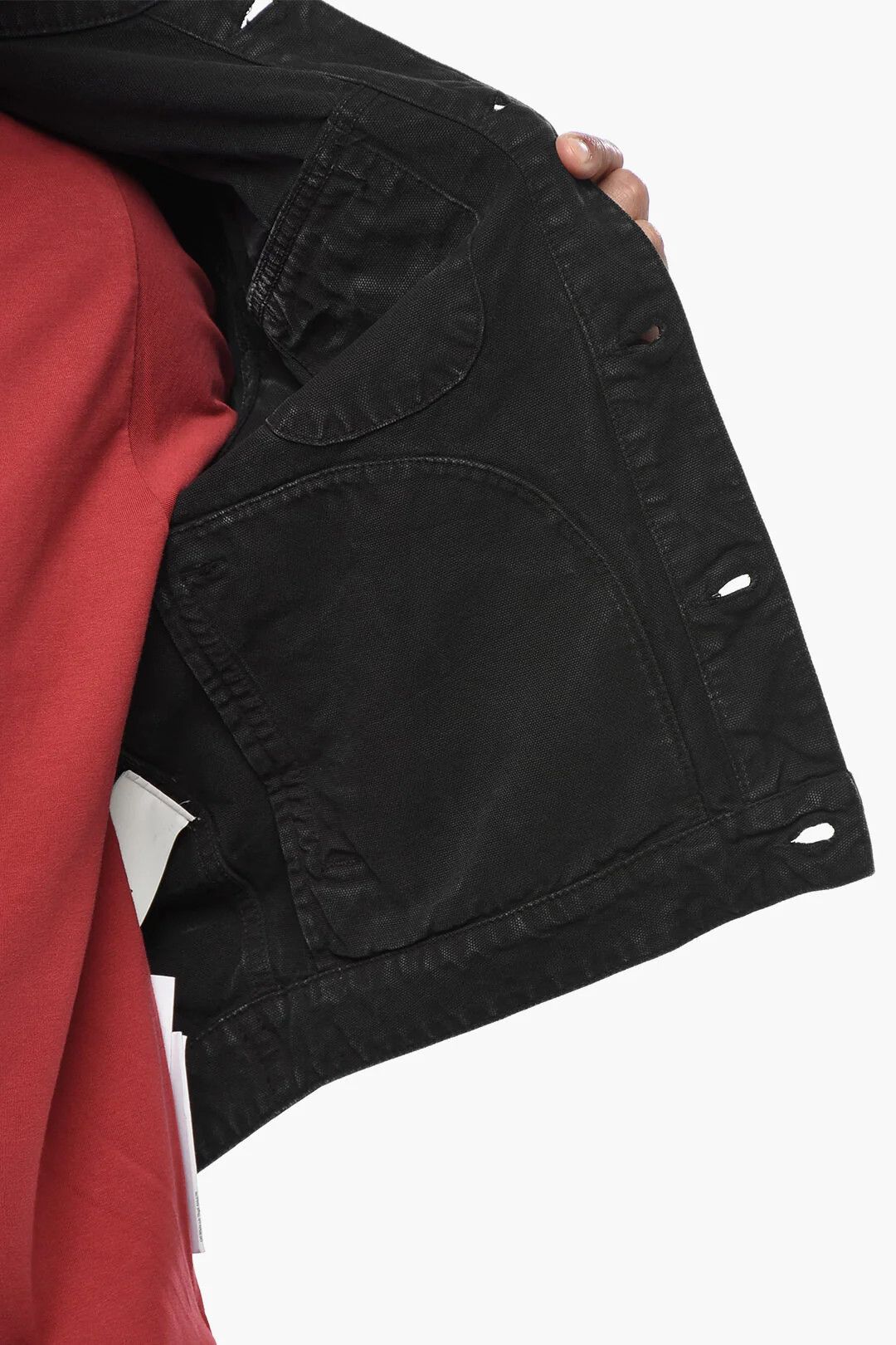 Off-White og1mm0426 Denim Jacket in Black Size US S / EU 44-46 / 1 - 5 Thumbnail