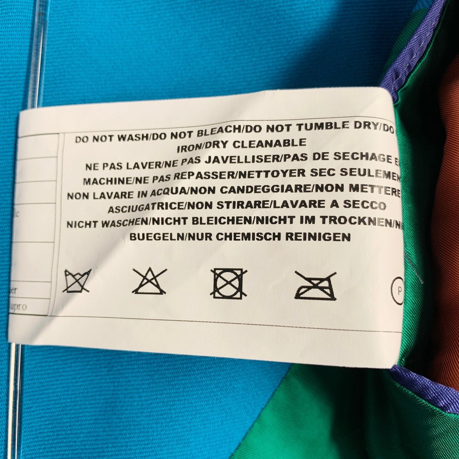 Paul Smith PAUL SMITH Size 36 Kensington Teal Wool Twill Suit Size 36R - 11 Thumbnail