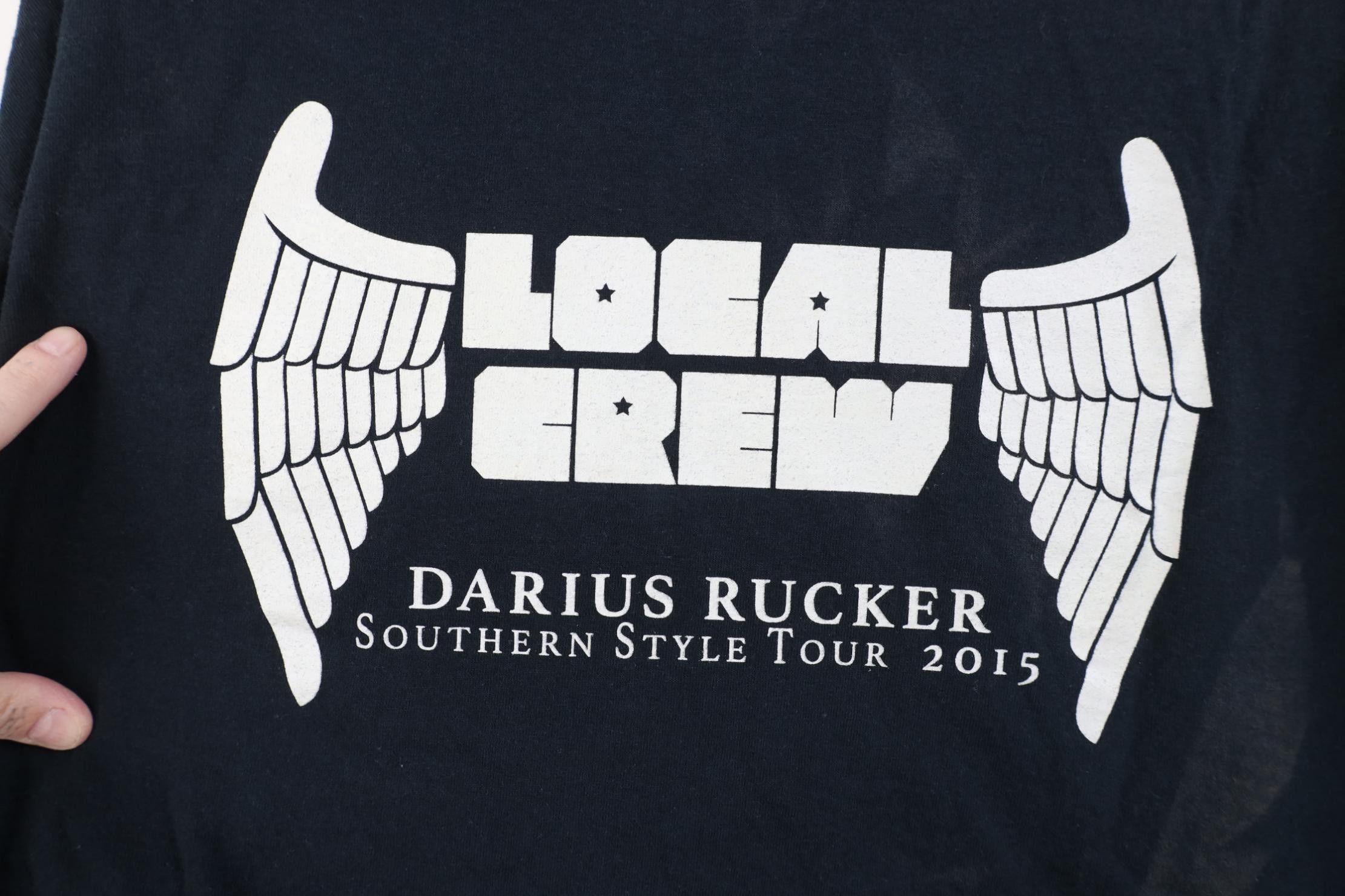 Vintage Vintage Y2K 2015 Southern Style Tour Darius Band T-Shirt Size US XL / EU 56 / 4 - 10 Thumbnail