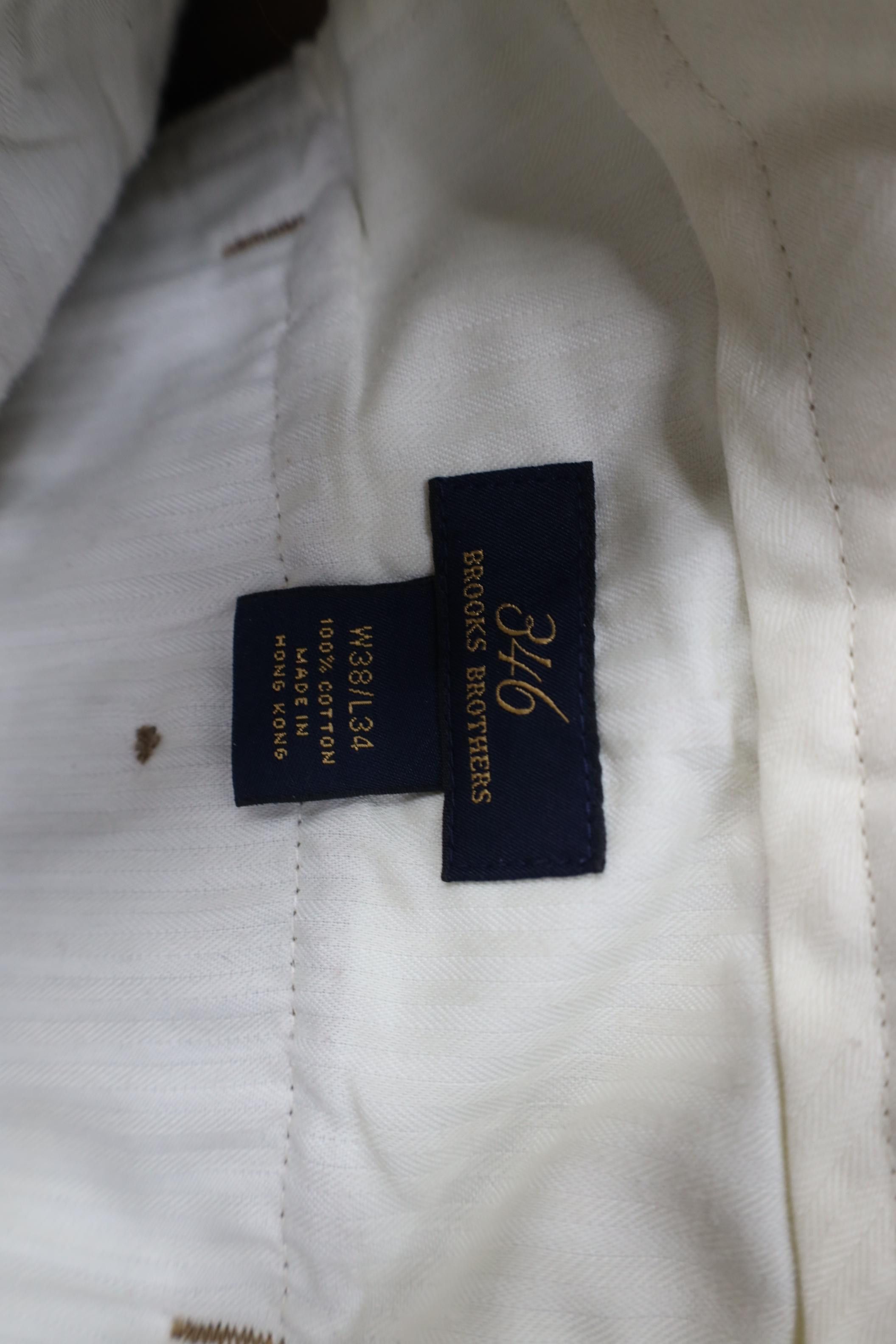 Brooks Brothers Vintage Brooks Brothers Heavyweight Whipcord Wide Leg Pants Size US 38 / EU 54 - 6 Thumbnail
