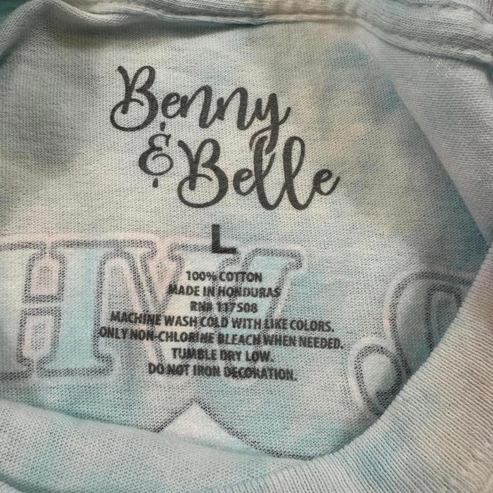 Other NWT Benny & Belle America Red White & Blessed Shirt L Women Size L / US 10 / IT 46 - 3 Thumbnail
