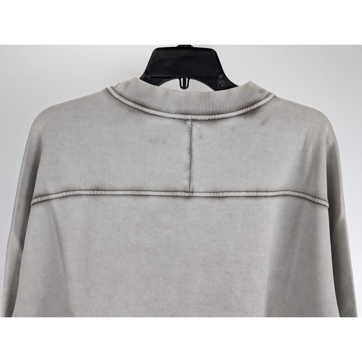 Balmain o1rshd1 Q:2 / Washed Sweatshirt in Grey Size US S / EU 44-46 / 1 - 14 Thumbnail