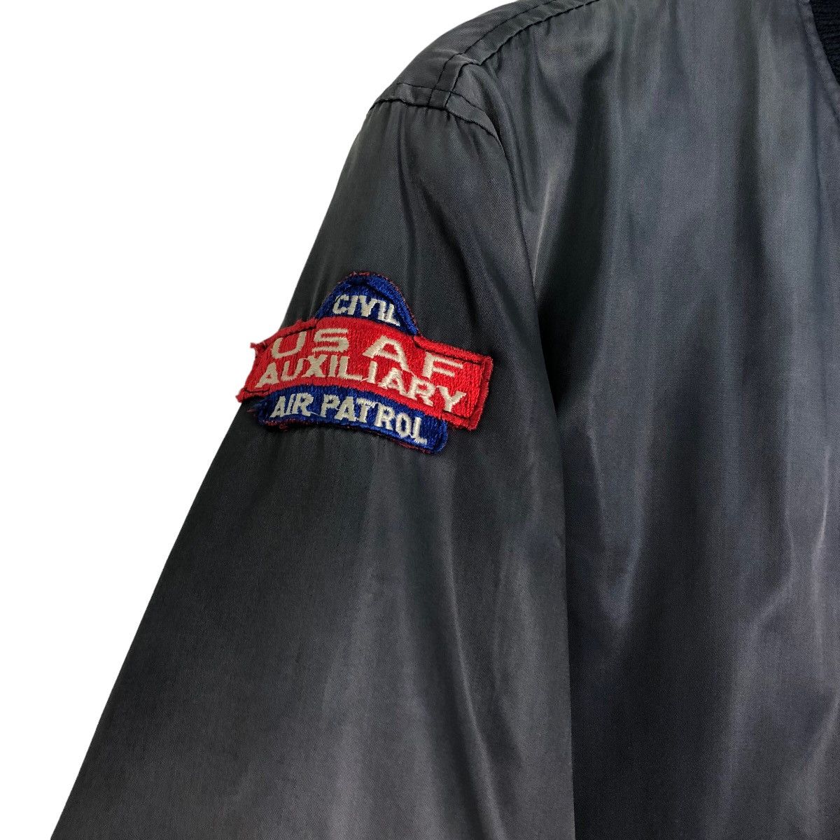 Japanese Brand 🔥Riot Riot Vintage Bomber Jacket Military Us Air Force Team Size US M / EU 48-50 / 2 - 11 Thumbnail