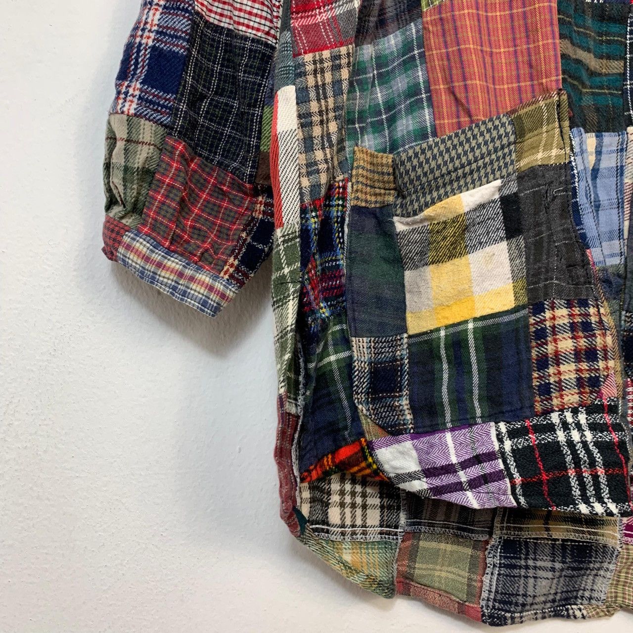 Other Vintage Rebuild Patchwork Flannel Shirt Archive Grunge Style Size US M / EU 48-50 / 2 - 10 Thumbnail