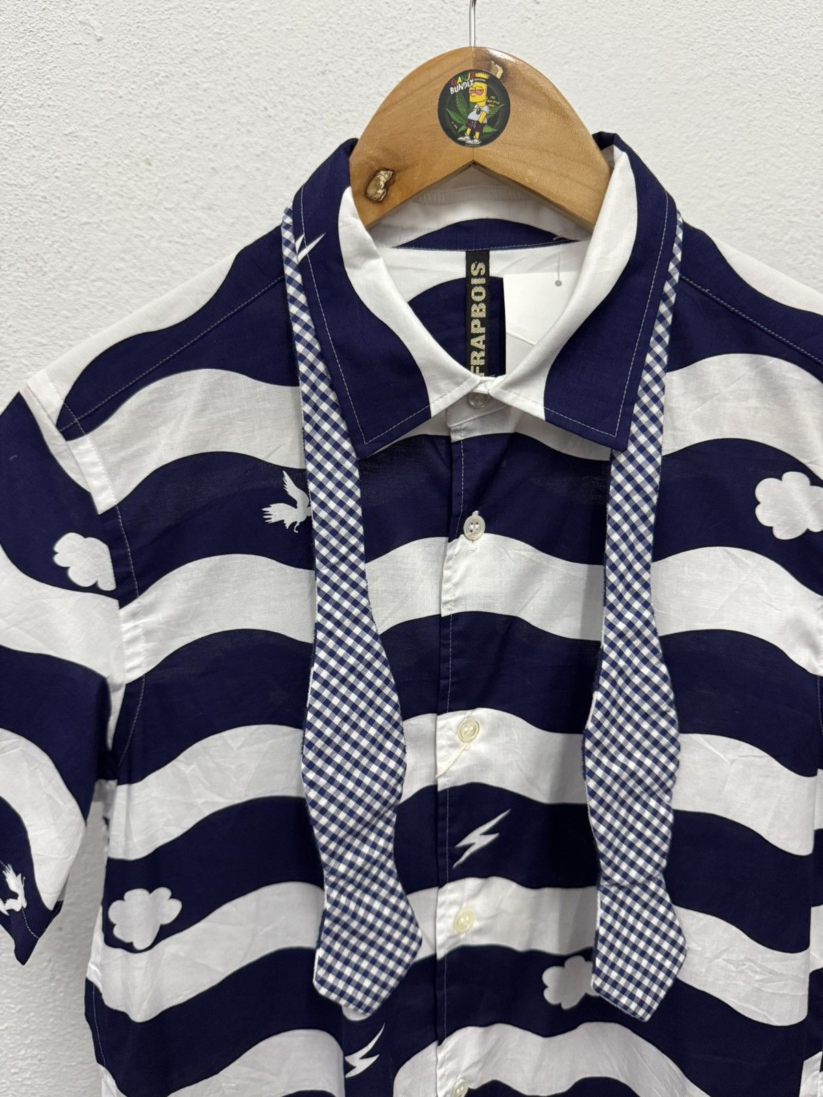Frapbois × Issey Miyake × Japanese Brand Frapbois button up shirt Size US S / EU 44-46 / 1 - 2 Thumbnail