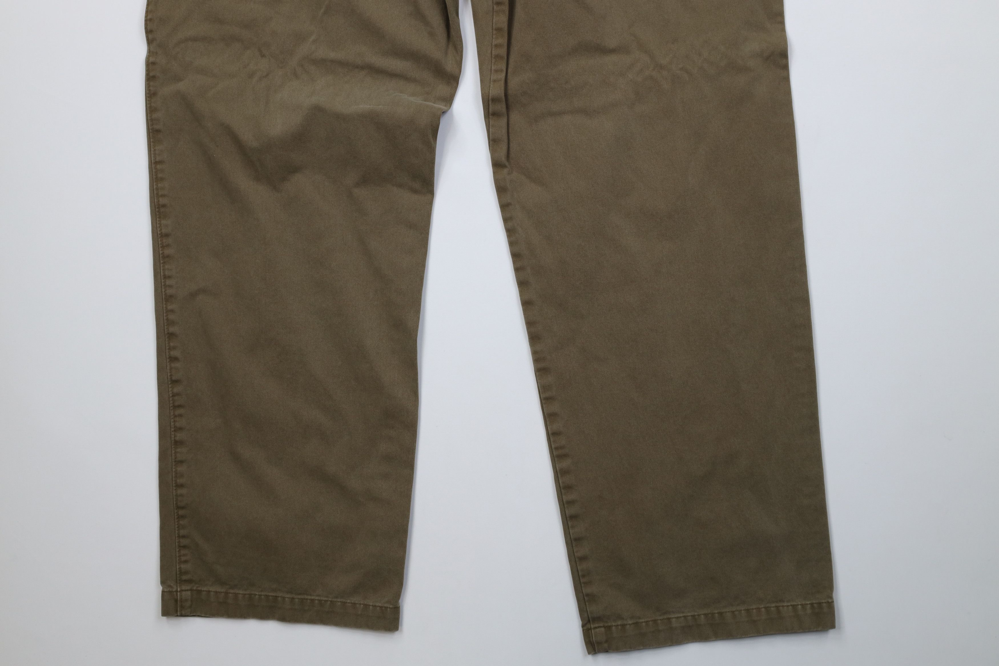 Cabelas Vintage Cabelas Relaxed Fit Wide Leg Pants Breen Cotton Size US 40 / EU 56 - 12 Thumbnail