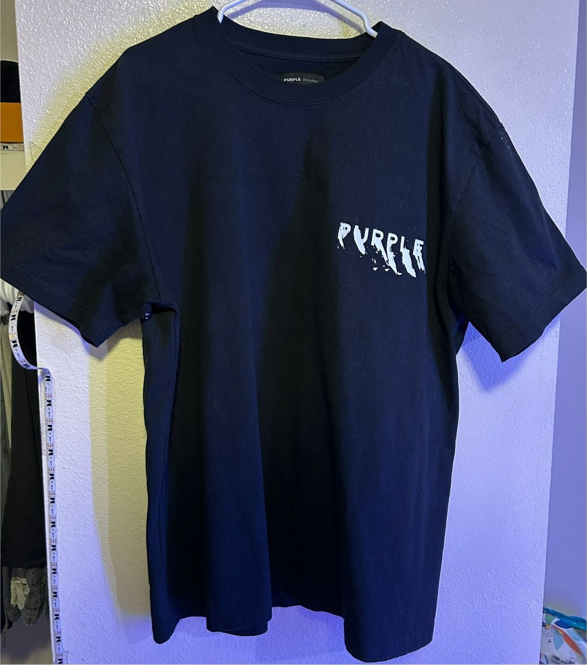 Purple Brand Purple Brand Painted Wordmark Tee Size US XL / EU 56 / 4 - 2 Thumbnail