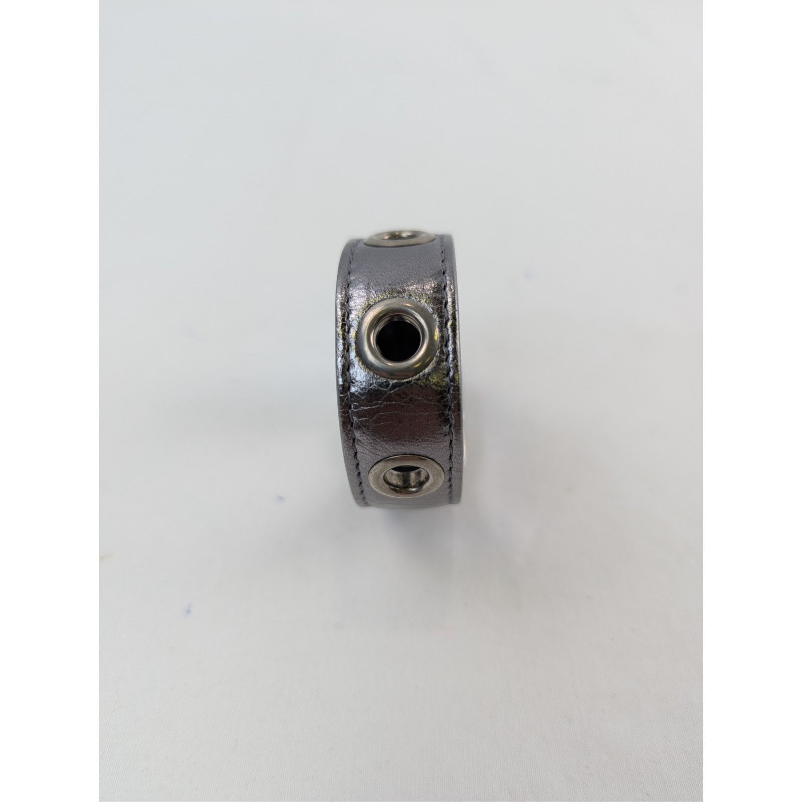 Balenciaga o1rshd1 Q:2 / Size: S / Le Cagole Bracelet in Silver Size ONE SIZE - 5 Thumbnail