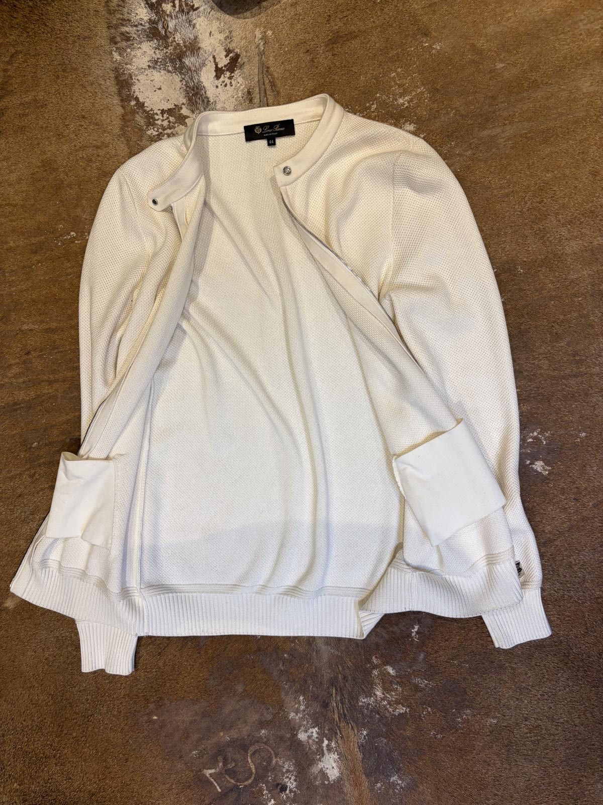 Loro Piana Loro Piana Cotton–Silk Zip Bomber Size M / US 6-8 / IT 42-44 - 11 Thumbnail