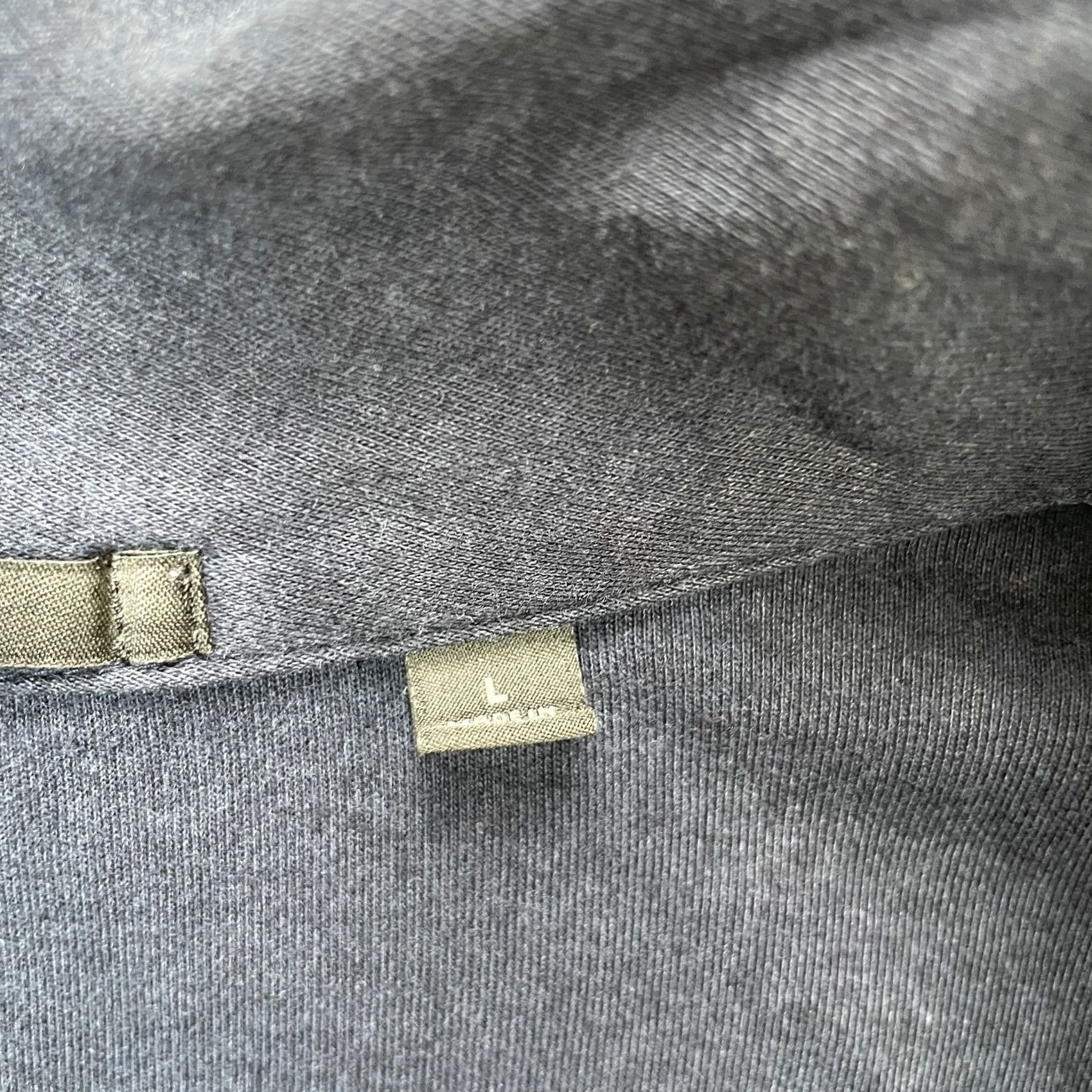 Uniqlo Uniqlo Jacket Womens Large Blue Coat Cotton Stretch Shawl Collar Relaxed Classic Size L / US 10 / IT 46 - 3 Thumbnail
