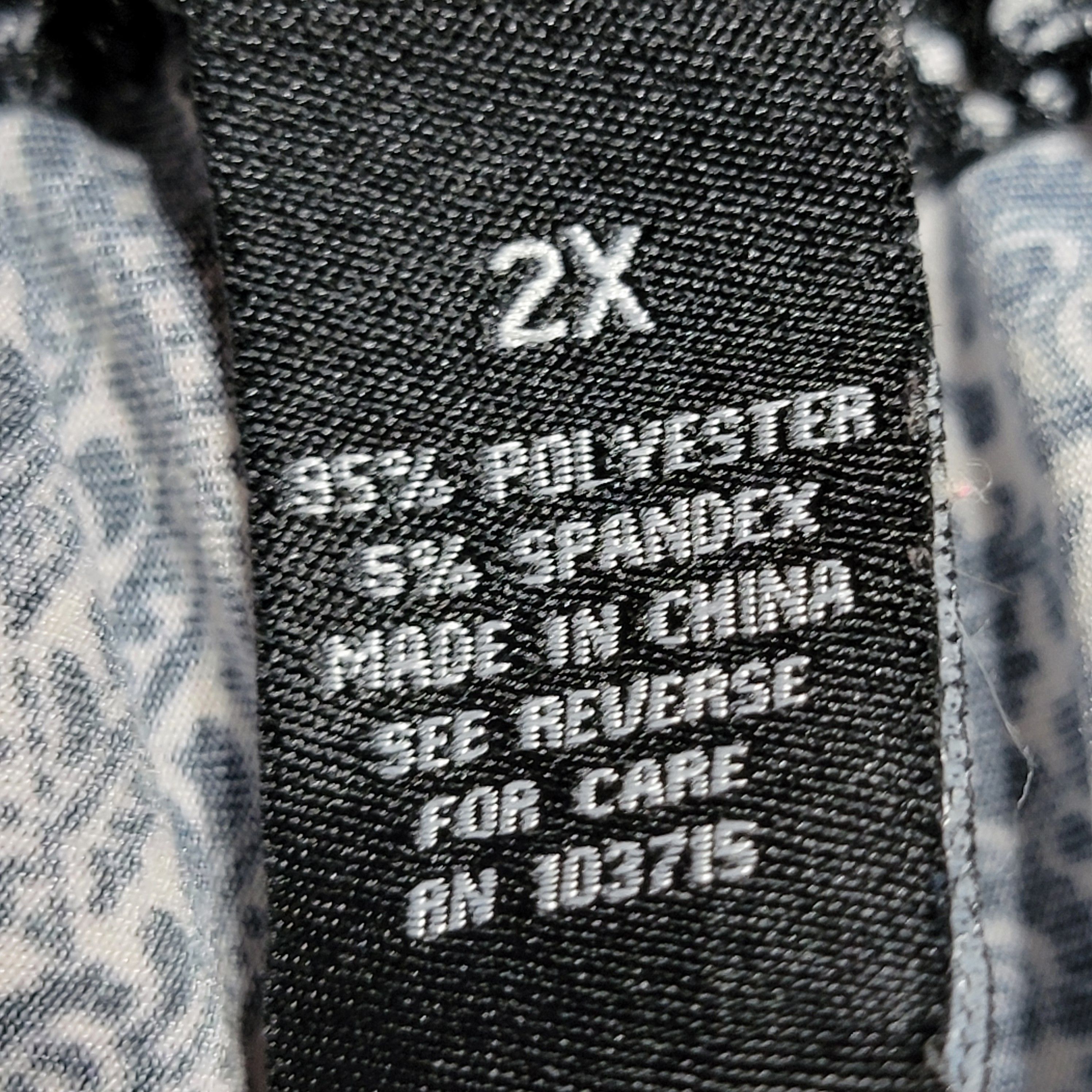 Other Zac & Rachel Woman B&W Paisley Pants - Size 2X Size 36" / US 14 / IT 50 - 6 Thumbnail