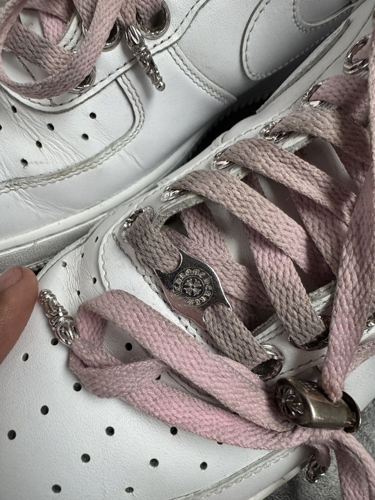 Chrome Hearts × Matty Boy Chrome Hearts x CLB Air Force 1 Size US 12 / EU 45 - 4 Thumbnail