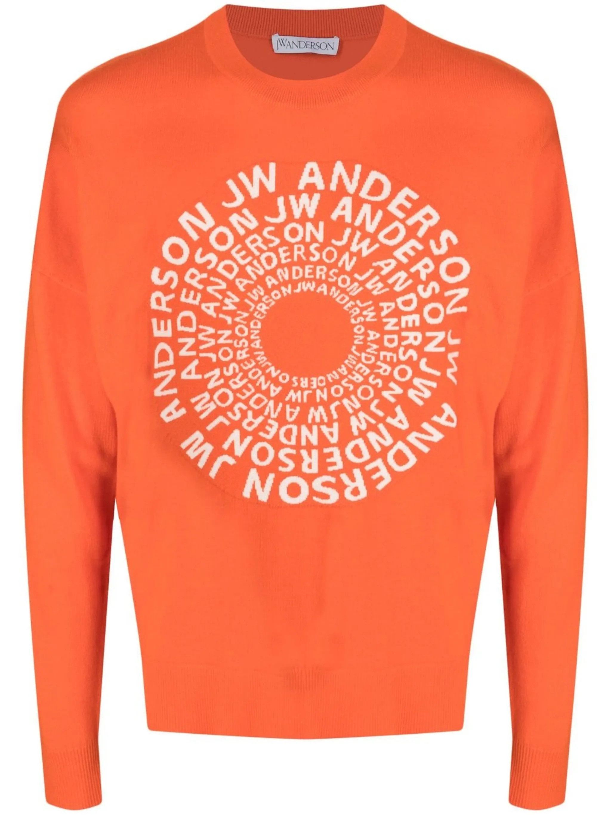 JW Anderson JW Anderson Swirl Logo merino wool knit sweater Size US S / EU 44-46 / 1 - 1 Thumbnail