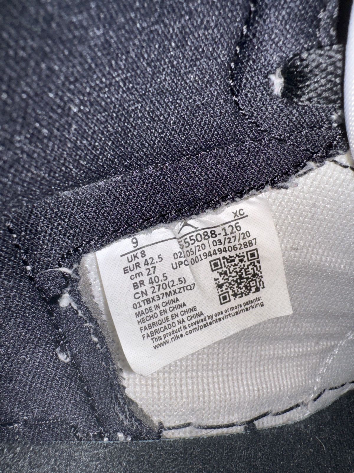 Jordan Brand AJ1 High Light Smoke Grey Size US 9 / EU 42 - 7 Thumbnail
