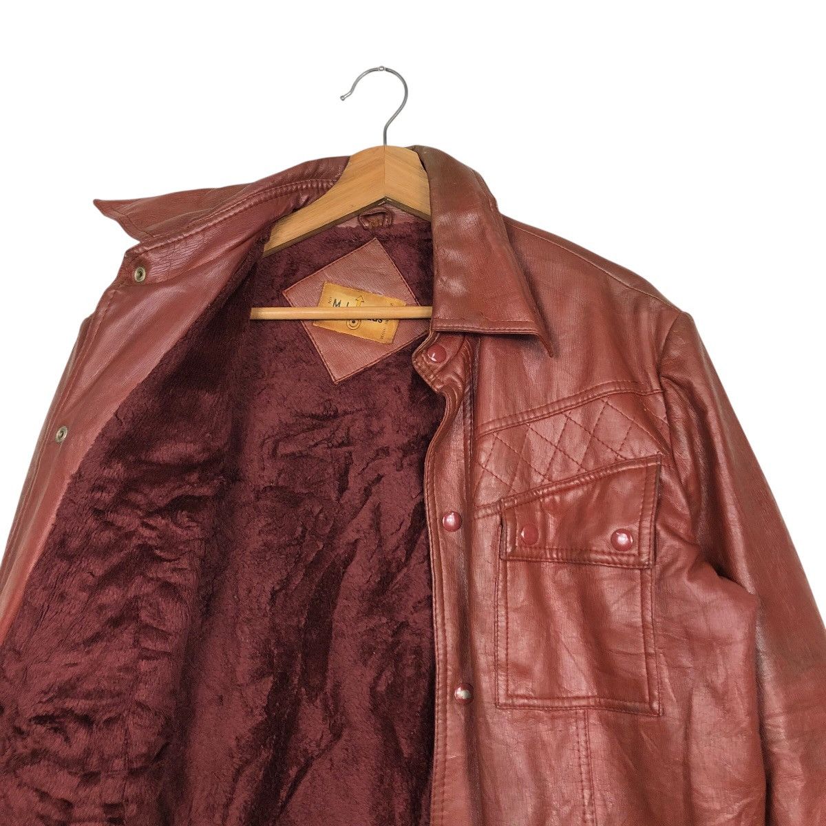 Japanese Brand Vintage Biker Genuine Leather Jacket Male Duds Issey Miyake Size US M / EU 48-50 / 2 - 13 Thumbnail