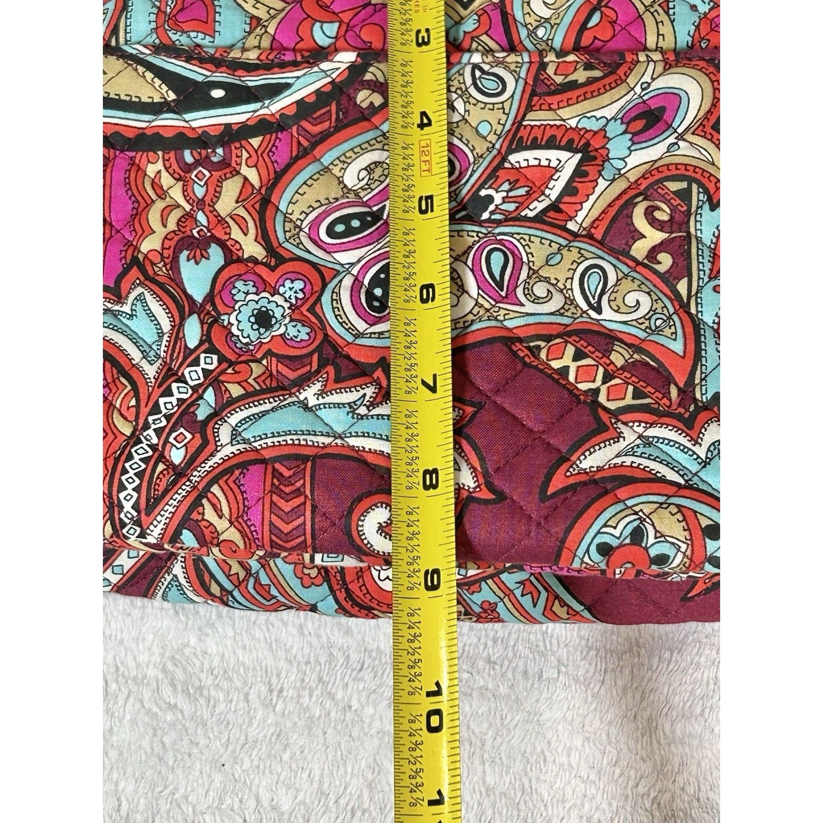 Vera Bradley Vera Bradley Regal Paisley Small Crossbody Purse Handbag Size ONE SIZE - 5 Thumbnail
