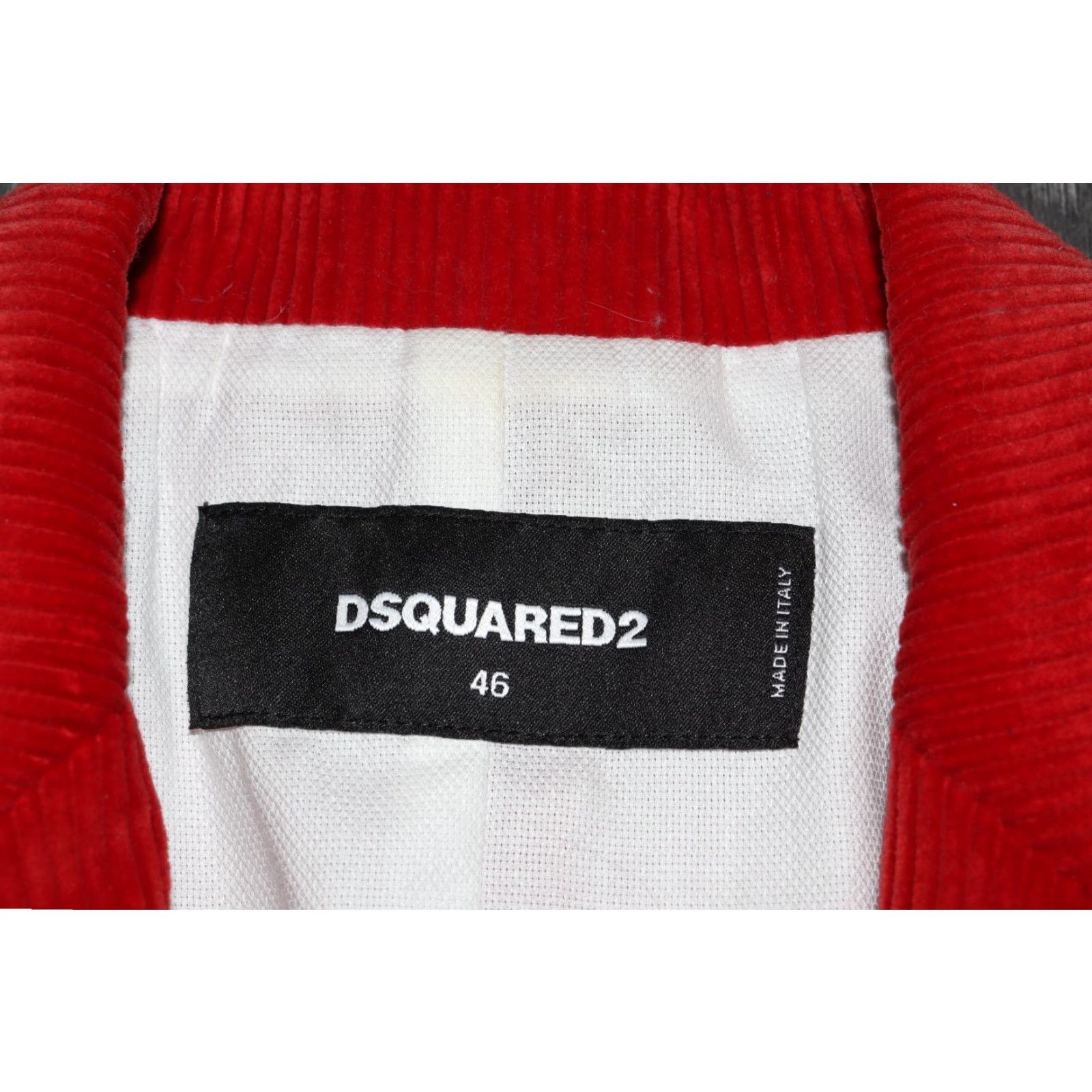 Dsquared2 WOMEN'S DSQUARED2 BLAZER Shirt Blazer 46 Red Italian Vintage? Size L / US 10 / IT 46 - 2 Thumbnail