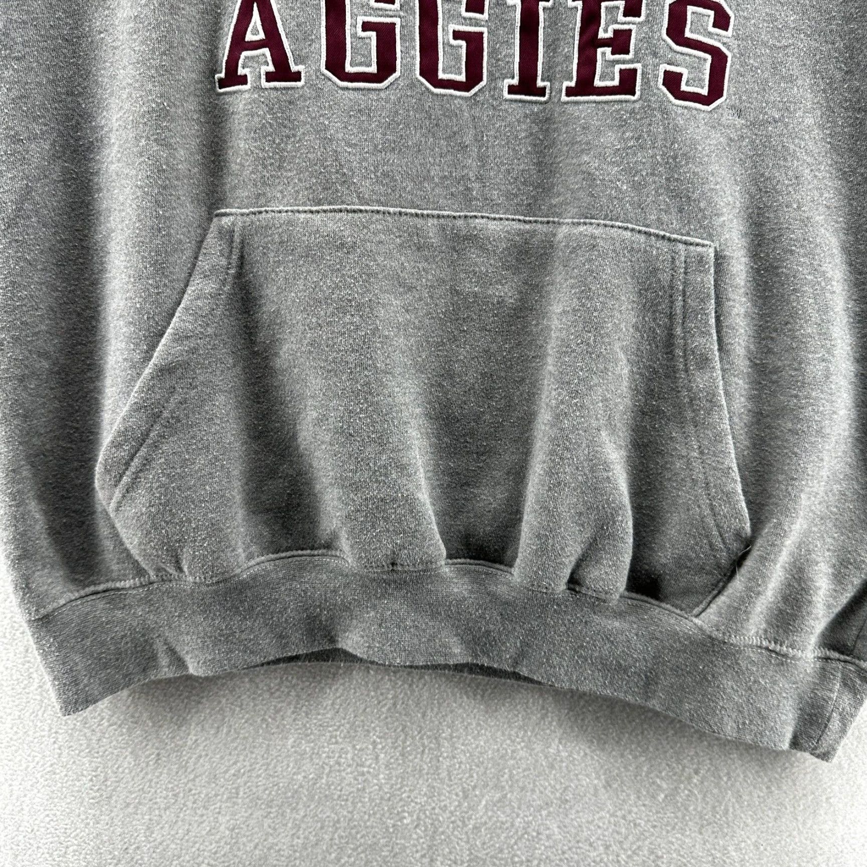 Vintage Colosseum Pullover Hoodie Texas A&M Aggies Gray Men's Large Long Sleeve Pockets Size US L / EU 52-54 / 3 - 4 Thumbnail