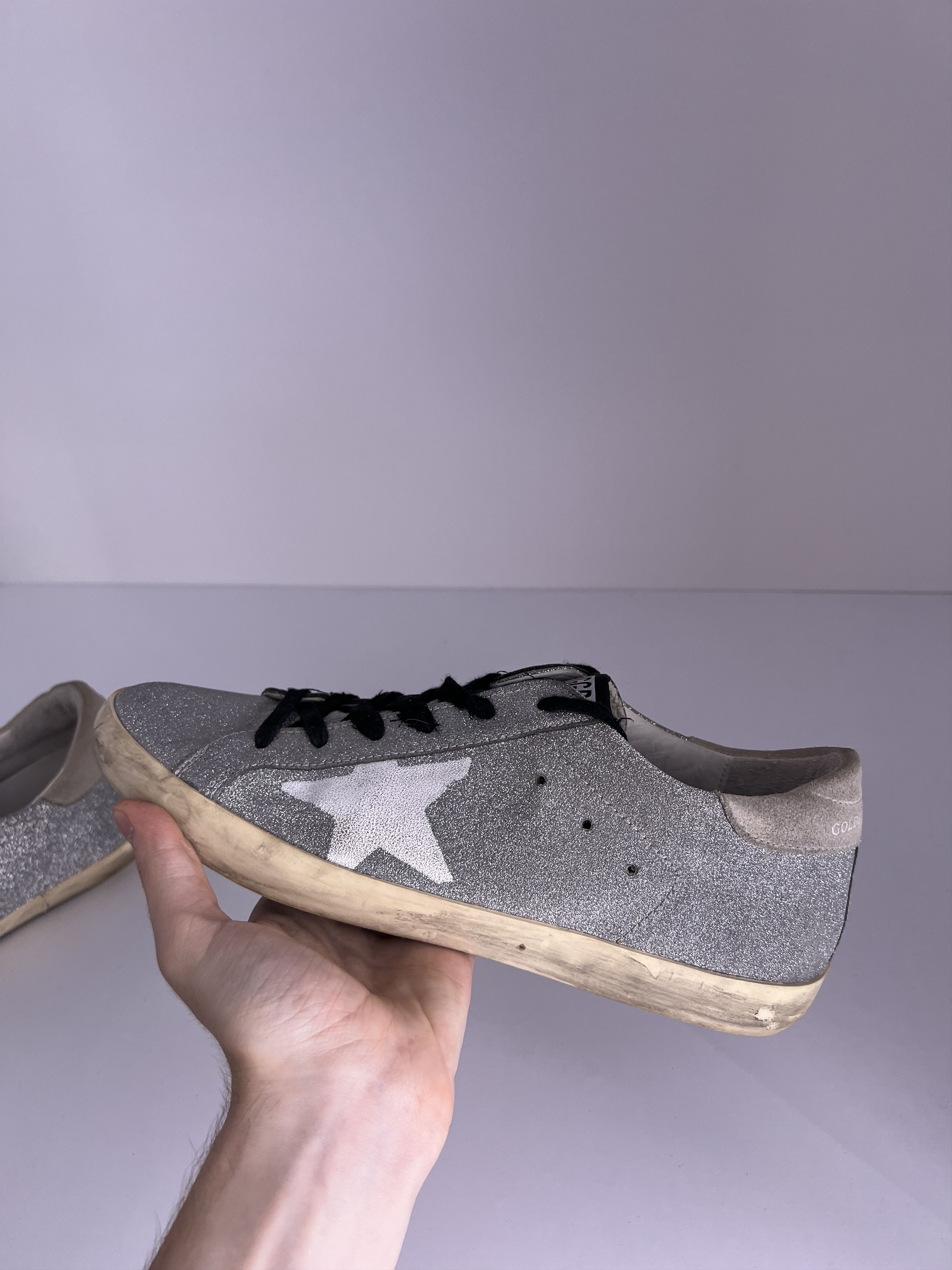 Golden Goose × Vintage Vintage GOLDEN GOOSE Superstar Sneakers Size US 7 / EU 40 - 9 Thumbnail