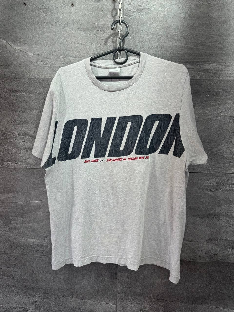 Nike × Vintage VINTAGE NIKE TOWN London T-SHIRT Grey Size M Size US M / EU 48-50 / 2 - 1 Thumbnail