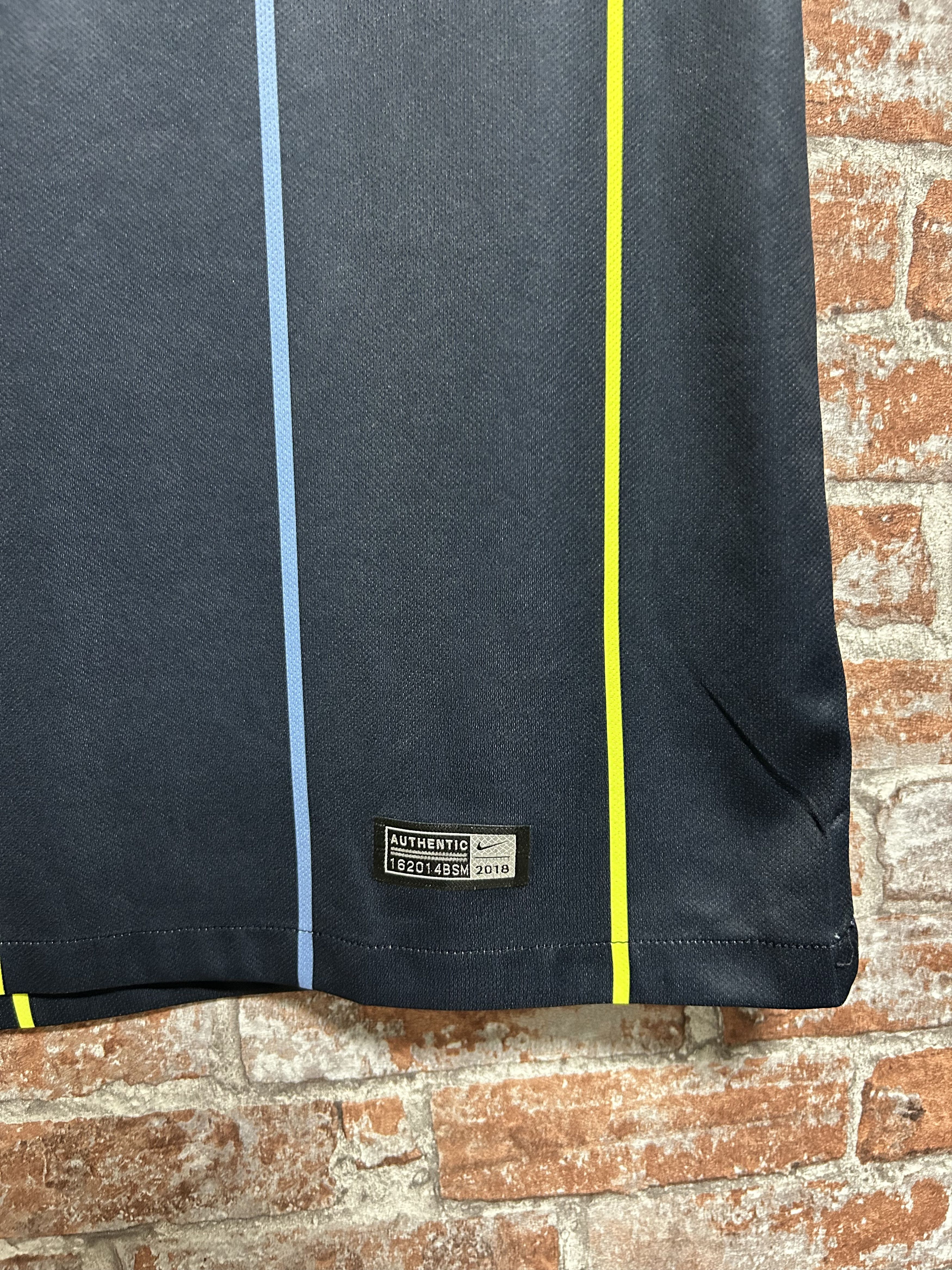 Nike Manchester City 2018 2019 Away Football Shirt 919002-476 Size US L / EU 52-54 / 3 - 5 Thumbnail