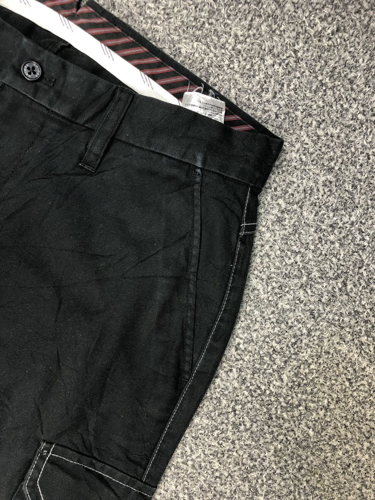 Carhartt × Vintage Japanese Brands Black Baggy Adidas Cargopants Size US 32 / EU 48 - 8 Thumbnail