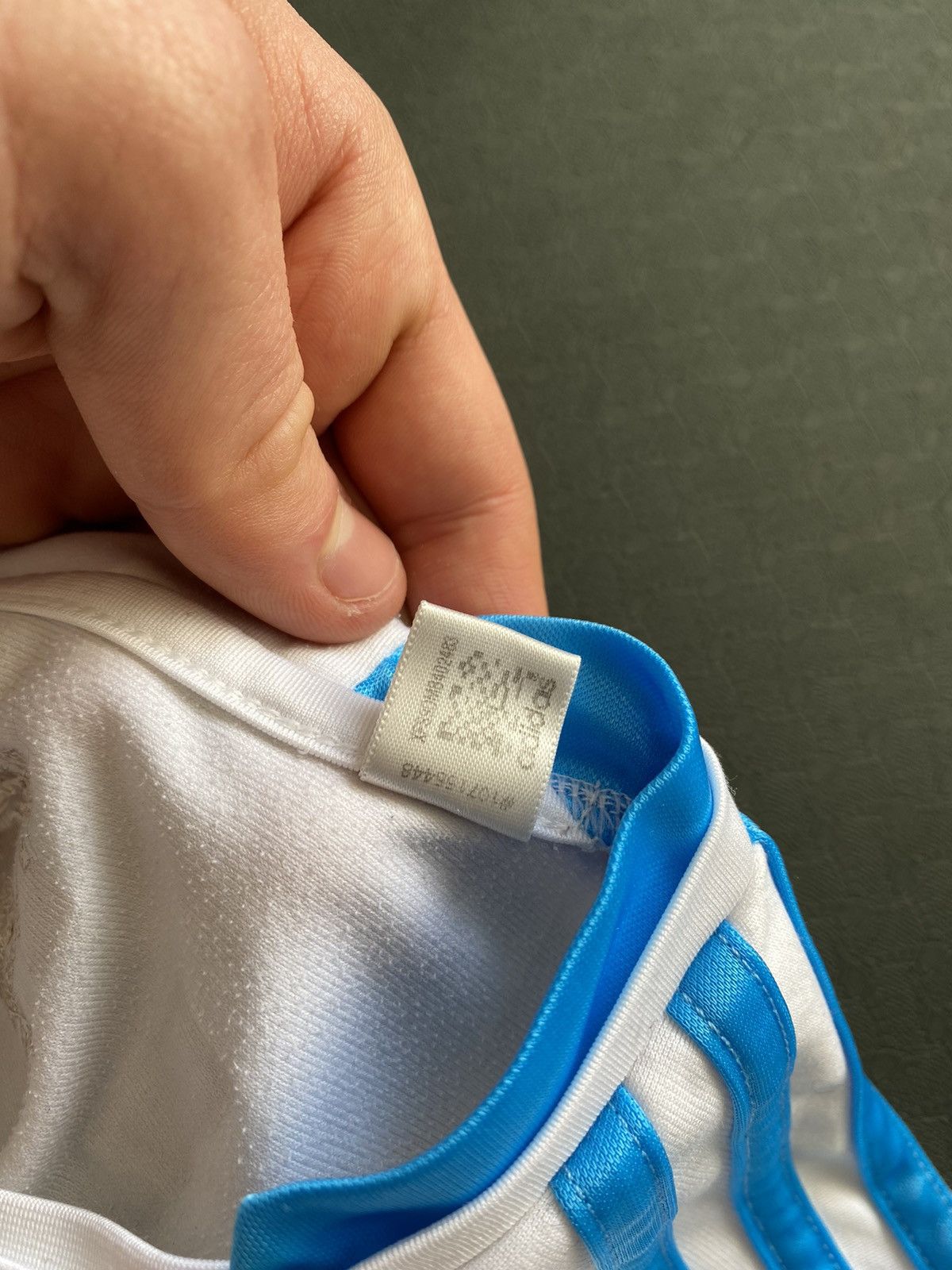 Adidas OLYMPIQUE MARSEILLE 2013/2014 HOME JERSEY #28 VALBUENA Size US M / EU 48-50 / 2 - 6 Thumbnail