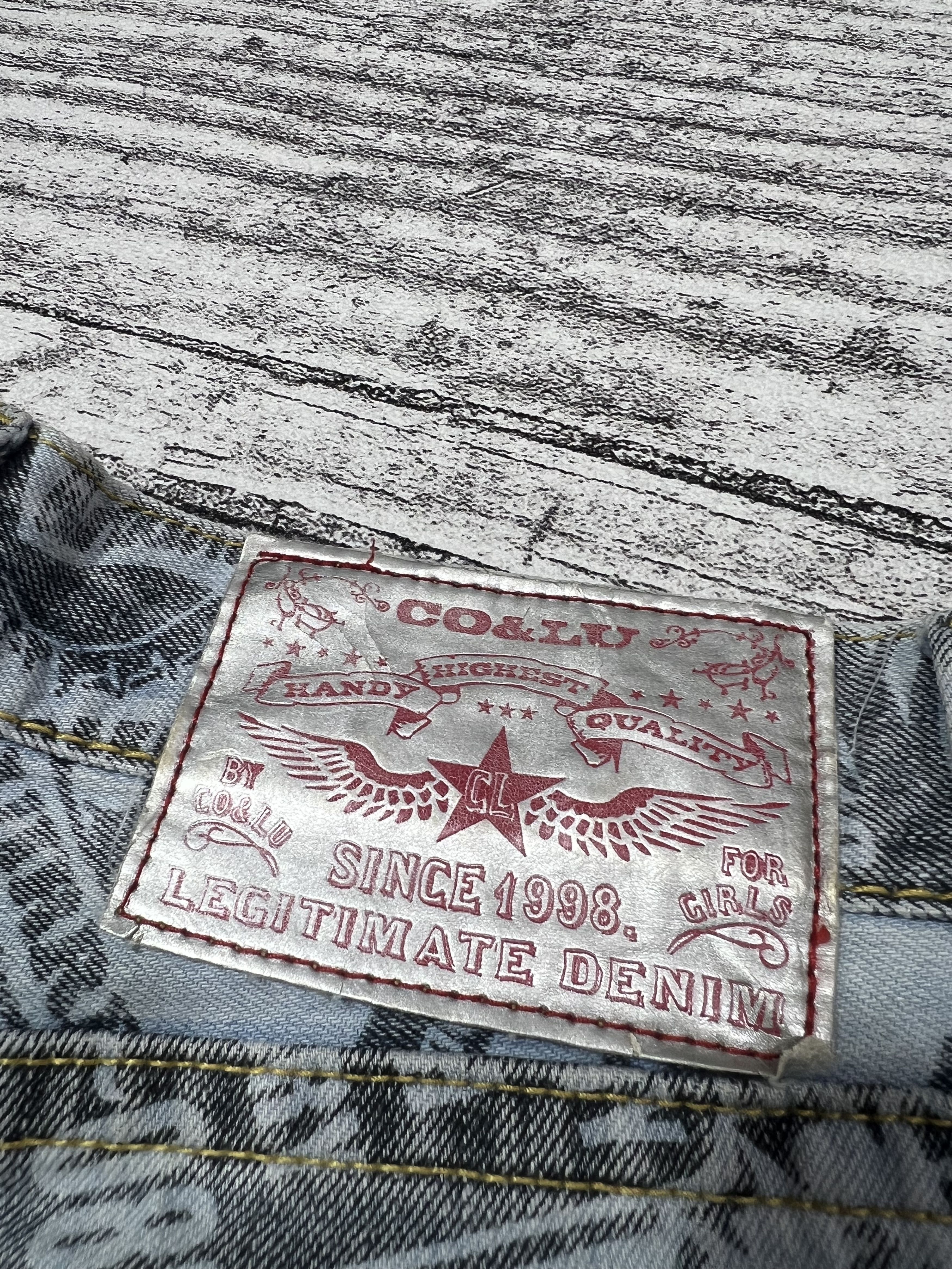 Japanese Brand 2000s Hysteric Poem Denim Jorts y2k Lgb Ifsixwasnine Size US 30 / EU 46 - 9 Thumbnail
