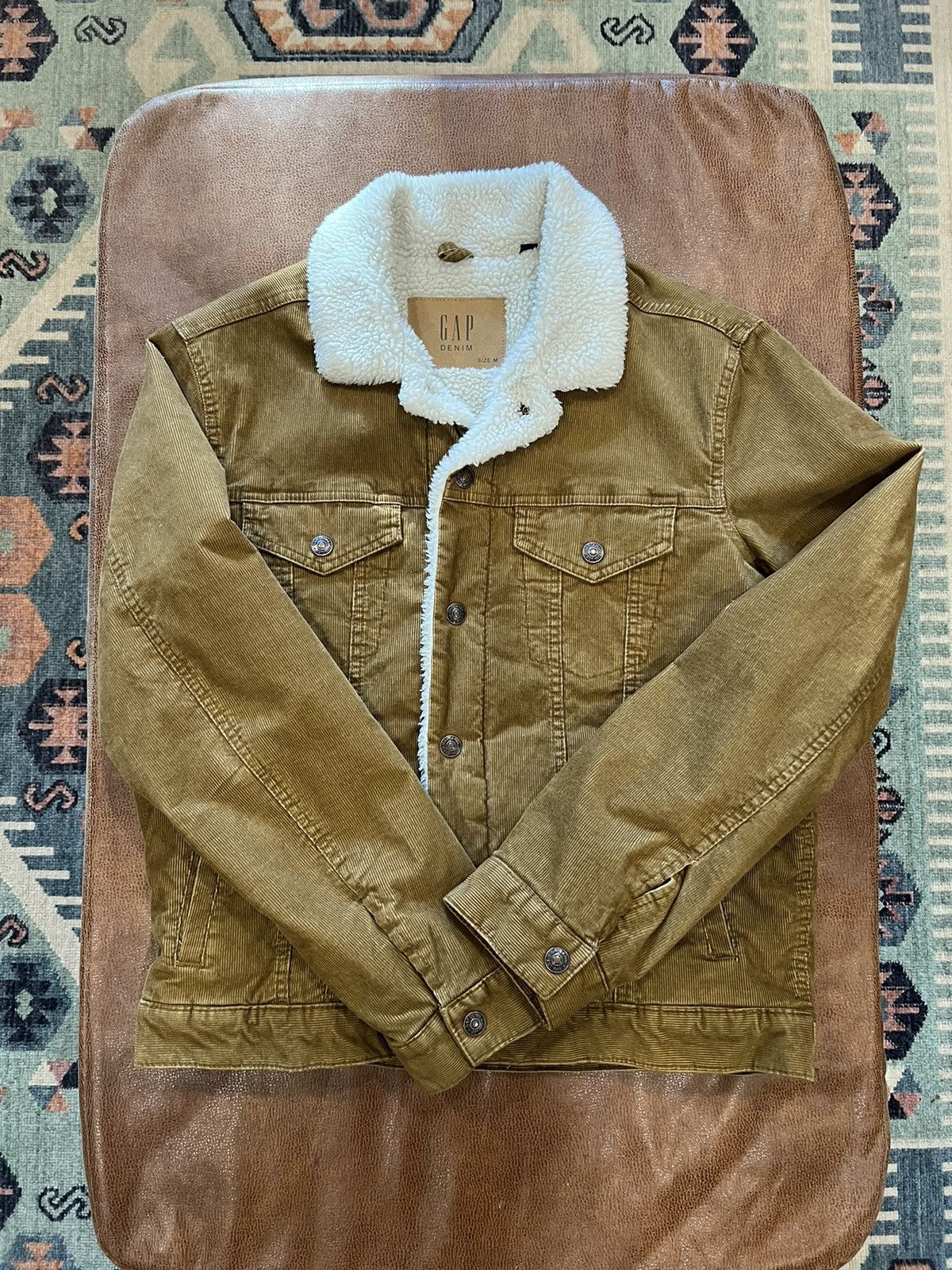 Gap GAP Sherpa-lined Icon Corduroy Jacket M Size US M / EU 48-50 / 2 - 4 Thumbnail
