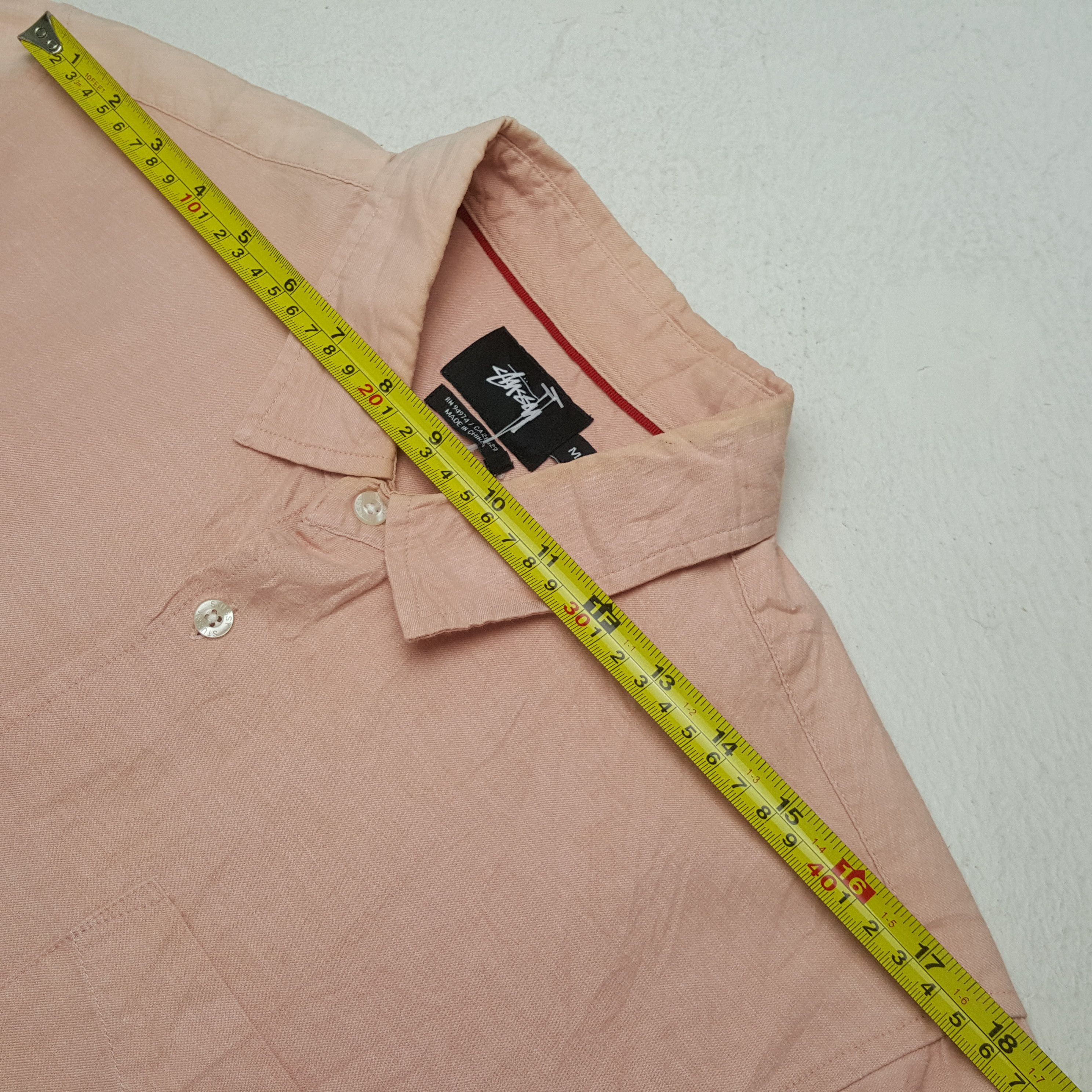 Stussy Vintage Stussy Streetwear Skateboard Logo Polos 32 Size US L / EU 52-54 / 3 - 6 Thumbnail