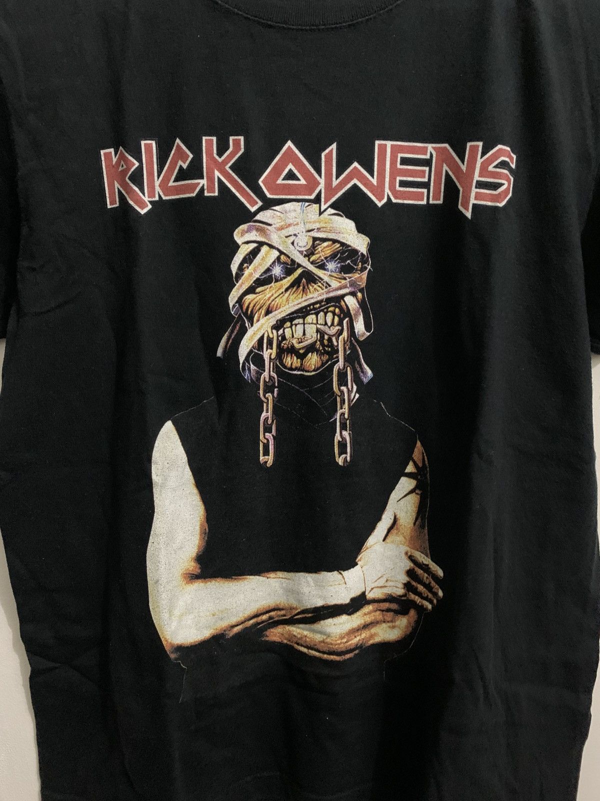 Iron Maiden Rick Owens Iron Maiden Tshirt Size US M / EU 48-50 / 2 - 3 Thumbnail