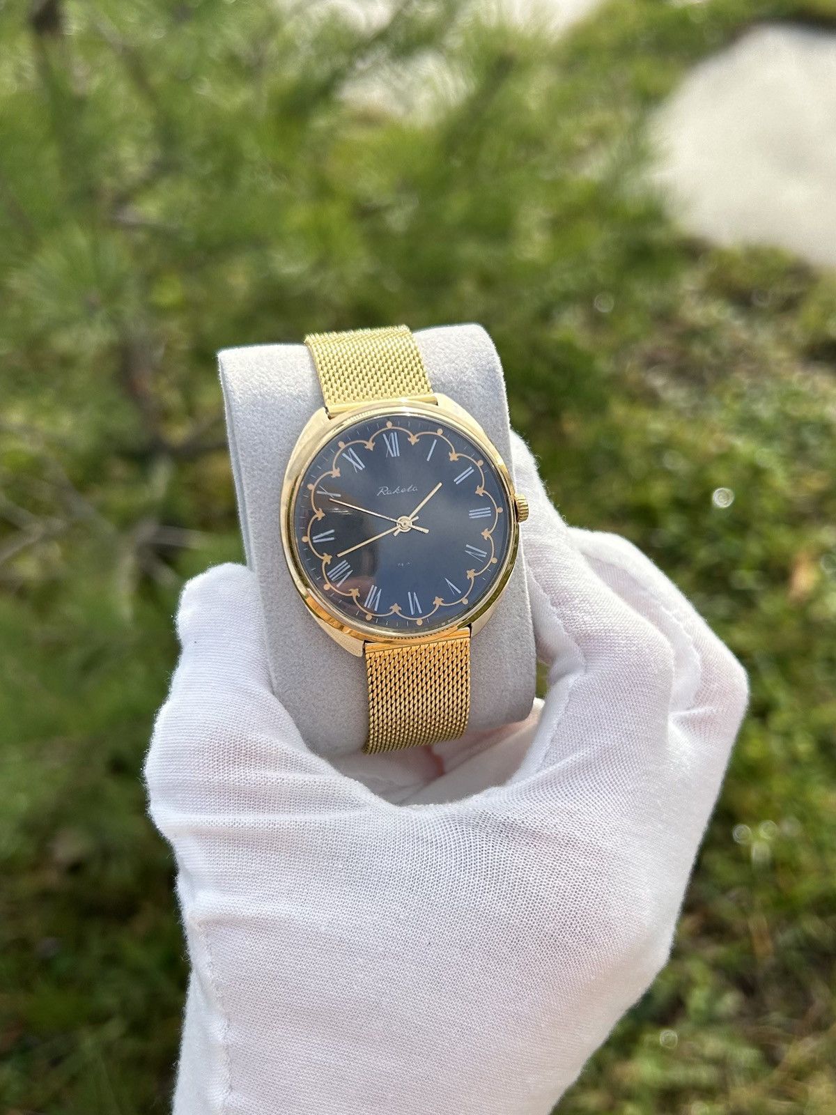 Vintage Vintage Watch Raketa Retro USSR Soviet Mechanical 1980s Size ONE SIZE - 3 Thumbnail