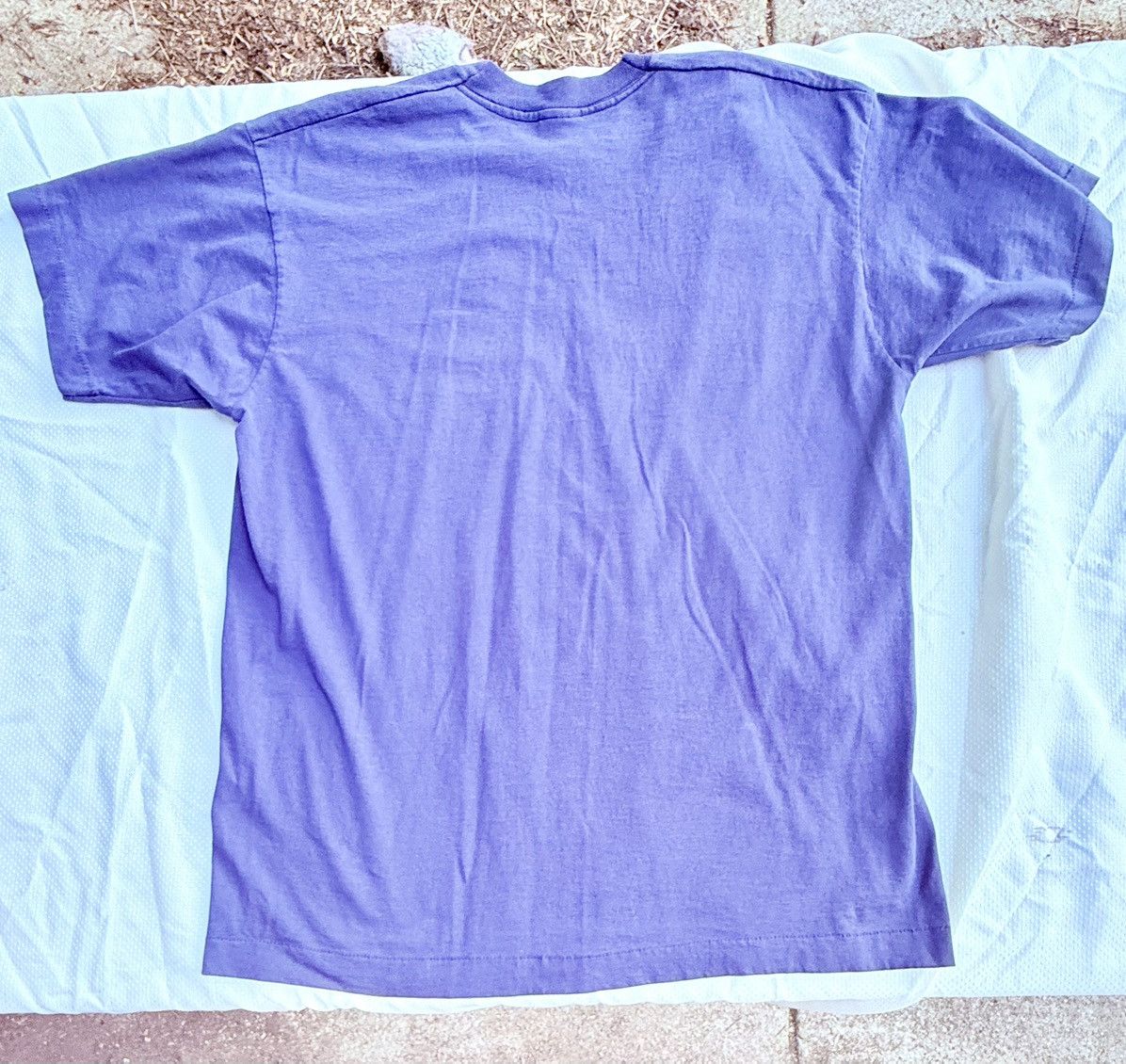 Fruit Of The Loom VINTAGE 90s FOTL SINGLE STITCH BULLDOG TEE XL Size US XL / EU 56 / 4 - 8 Thumbnail