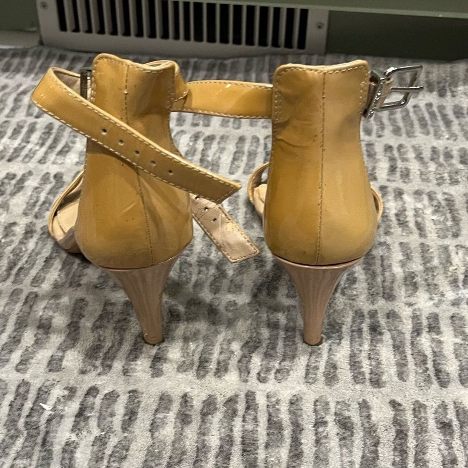 Gianni Valentino Gianni Bini Platform Kitten Heels Sandals Ankle Strap 6.5M Size US 6.5 / IT 36.5 - 6 Thumbnail