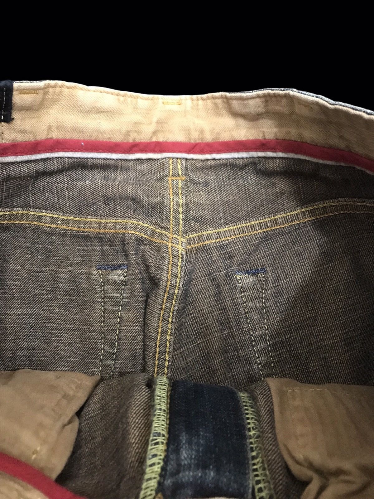 Japanese Brand 💥RELAXED💥VERY RARE DENIM CRAFT RUSTY FADES DENIM F433 Size US 31 - 10 Thumbnail