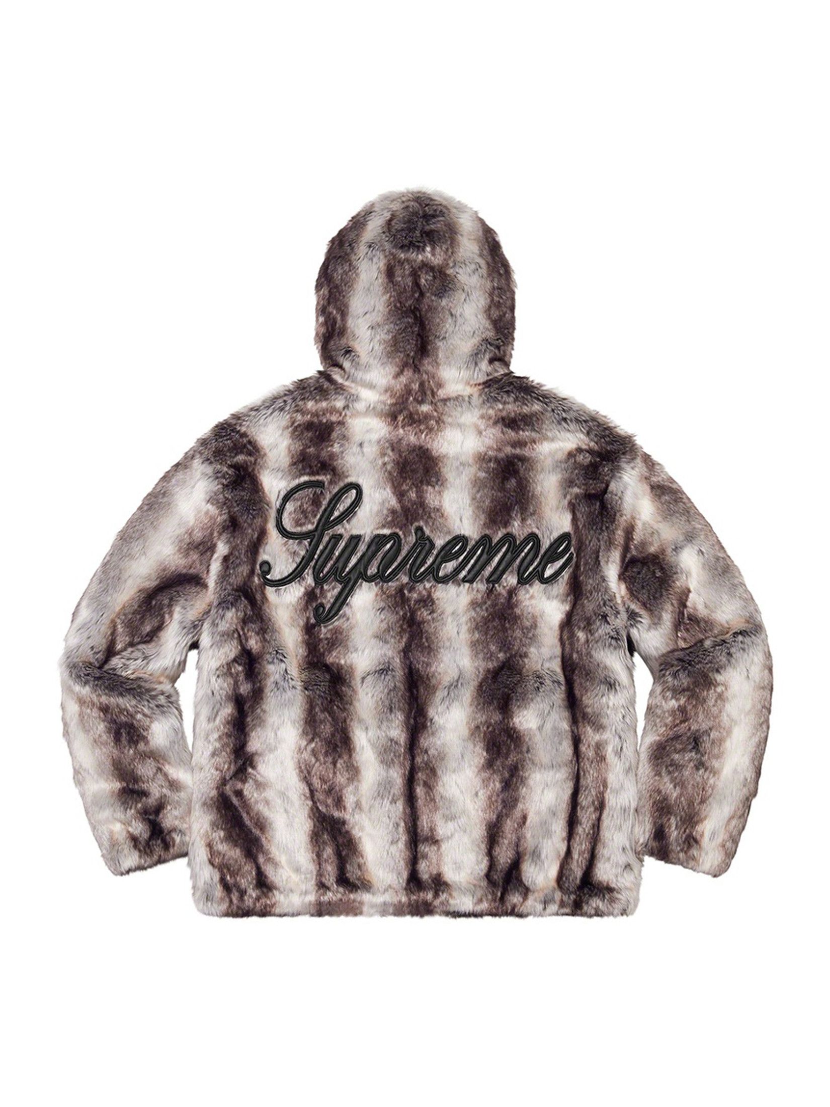 Supreme Supreme 2-Tone WINDSTOPPER® Faux Fur Jacket | Grailed